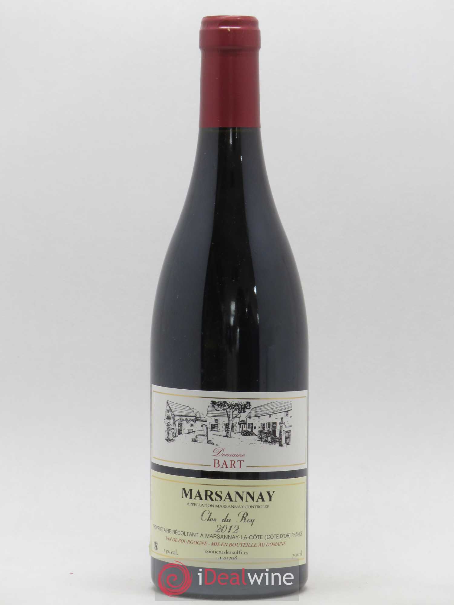 Marsannay Domaine Bart Clos Du Roy 2012 - Posten von 1 Flasche - 0