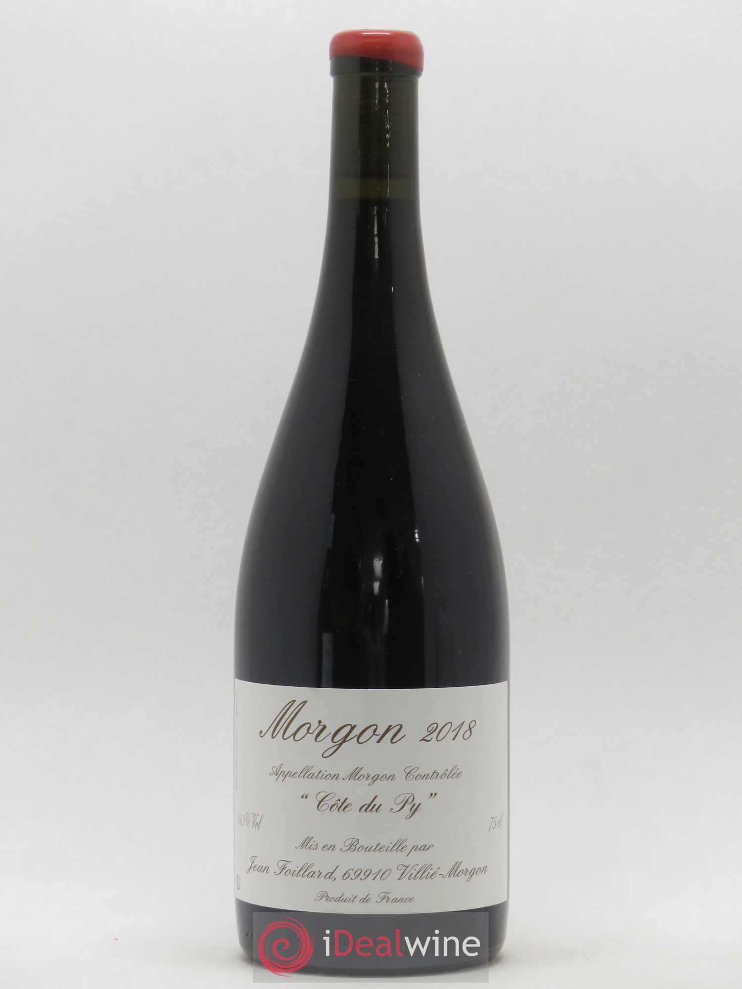 Morgon Côte du Py Jean Foillard 2018 - Lot de 1 bouteille - 0