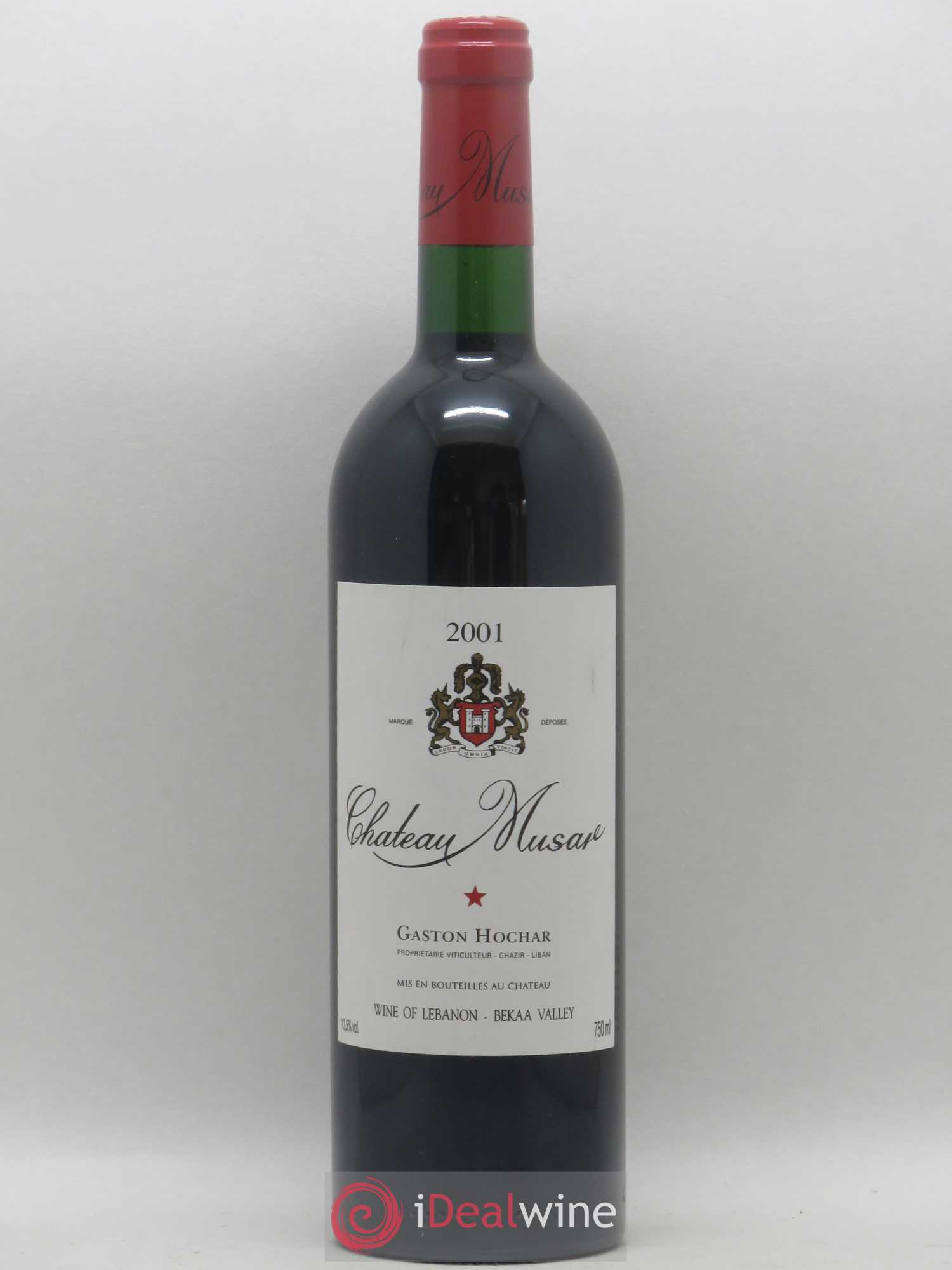 Château Musar Serge Hochar 2001 - Lot de 1 bouteille - 0