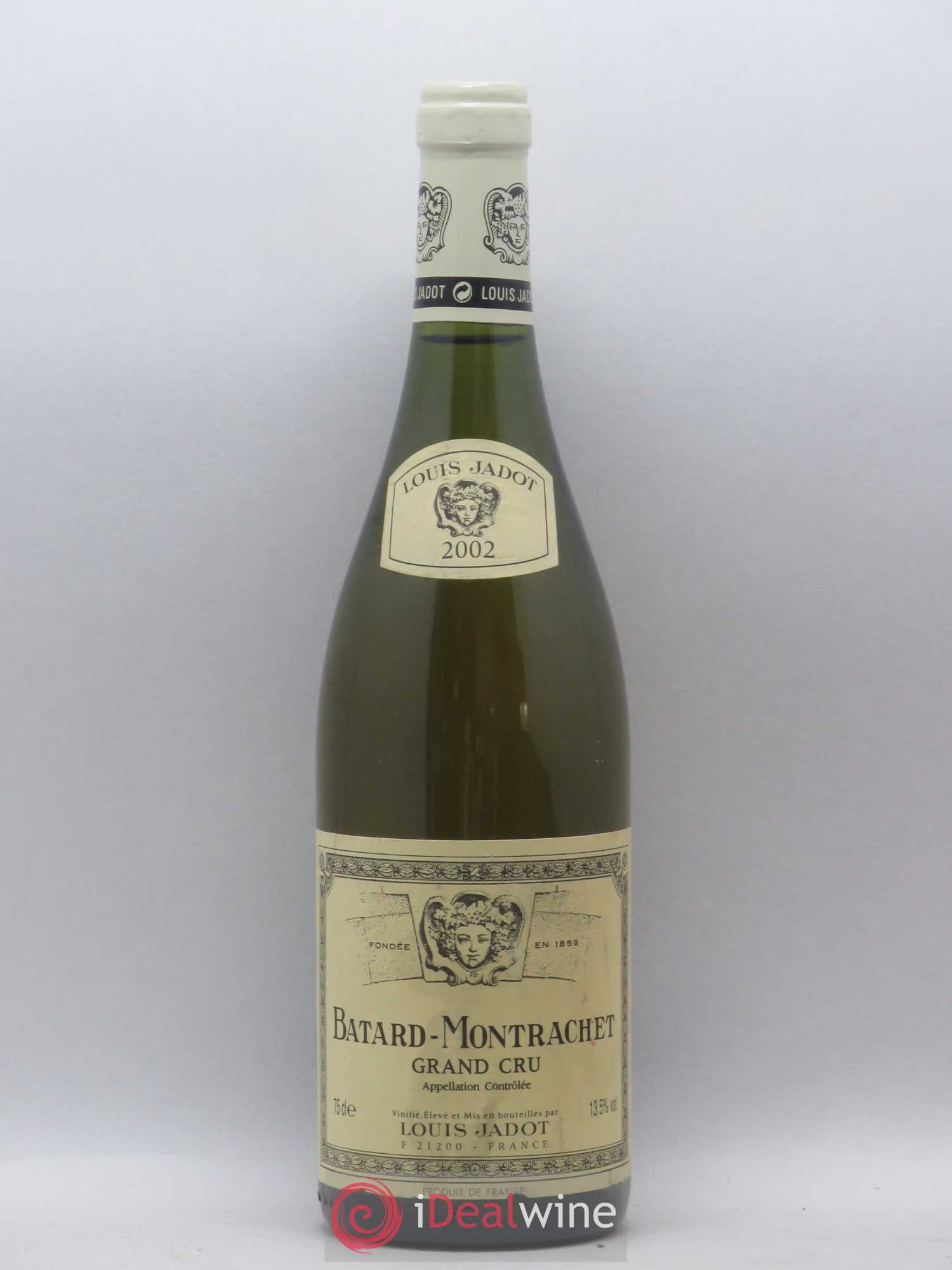 Bâtard-Montrachet Grand Cru Maison Louis Jadot 2002 - Lot de 1 bouteille - 0