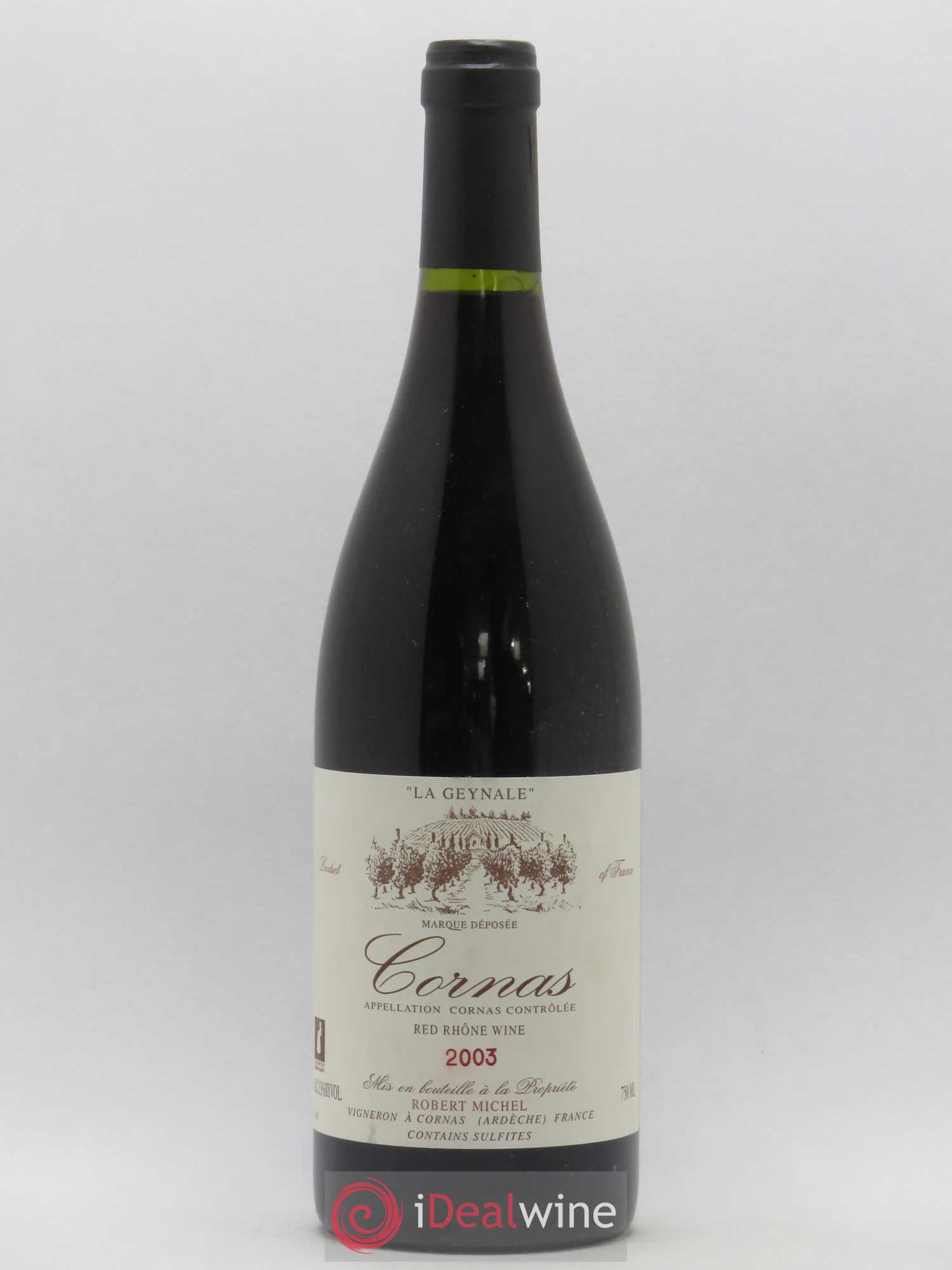 Cornas La Geynale Robert Michel 2003 - Lot de 1 bouteille - 0