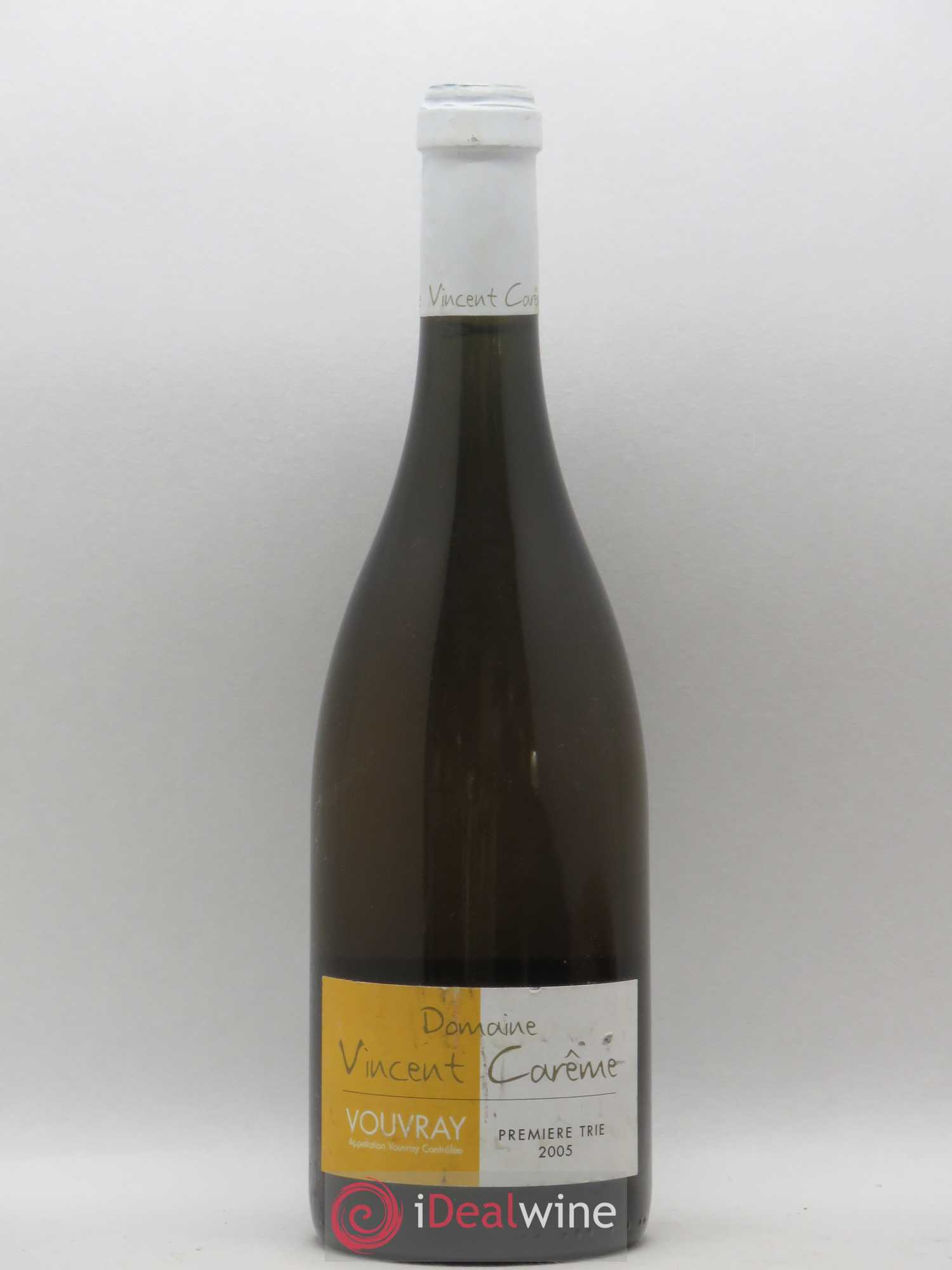 Vouvray Première Trie Domaine Vincent Carême 2005 - Lotto di 1 bottiglia - 0