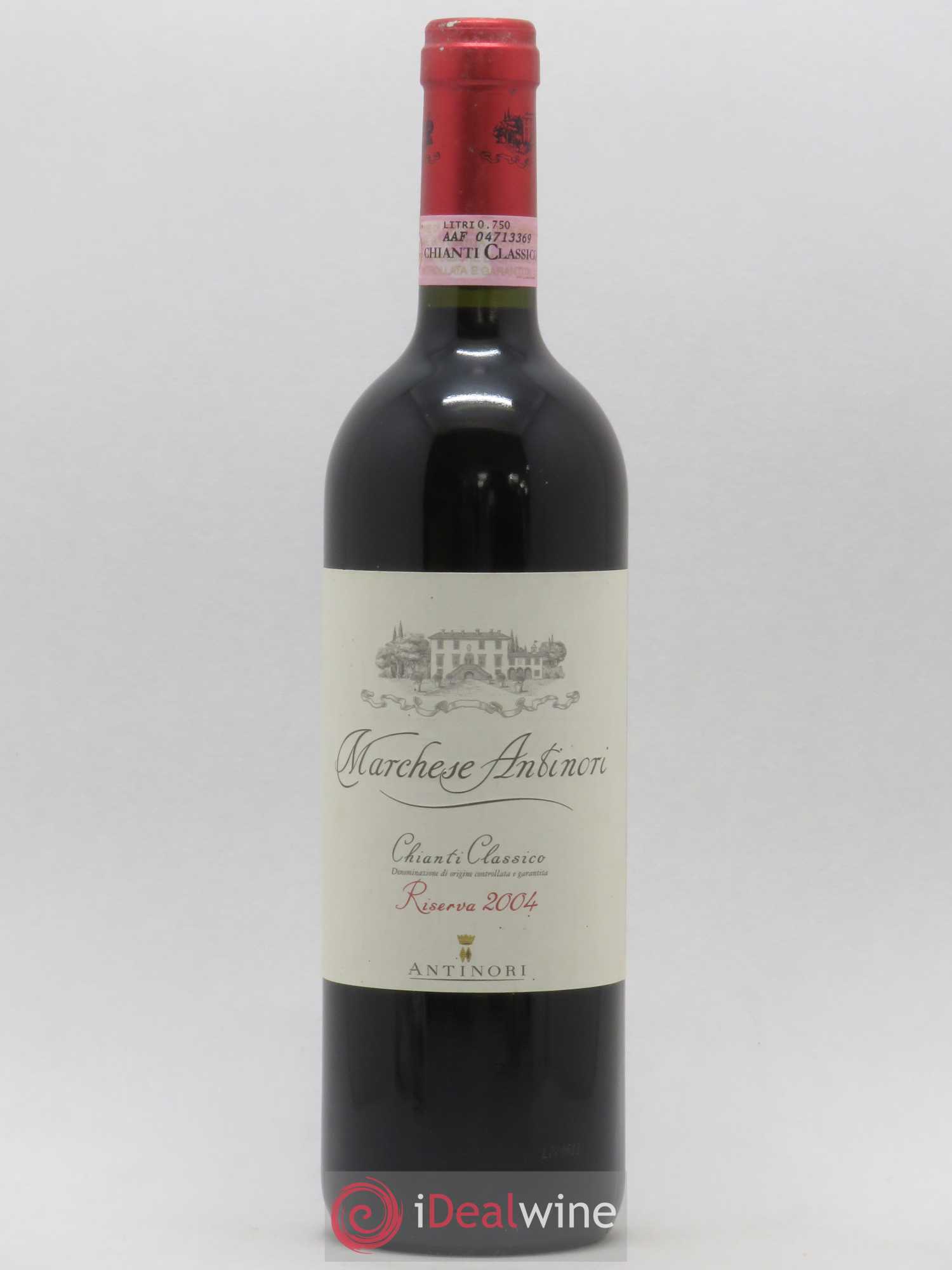 Chianti Classico DOCG Riserva Tenuta Tignanello - Marchesi Antinori 2004 - Lot de 1 bouteille - 0