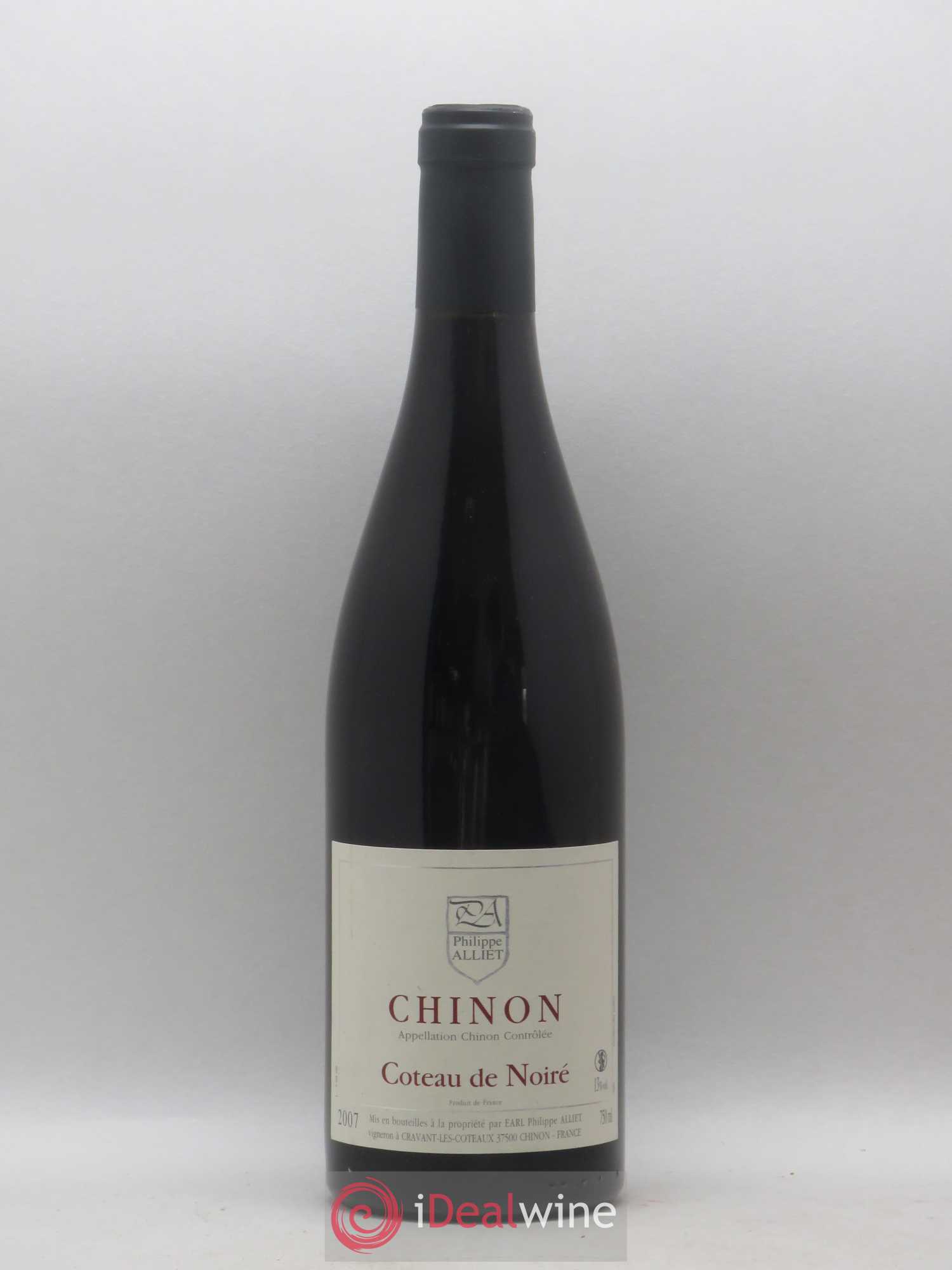 Chinon Coteau de Noiré Philippe Alliet 2007 - Lot de 1 bouteille - 0
