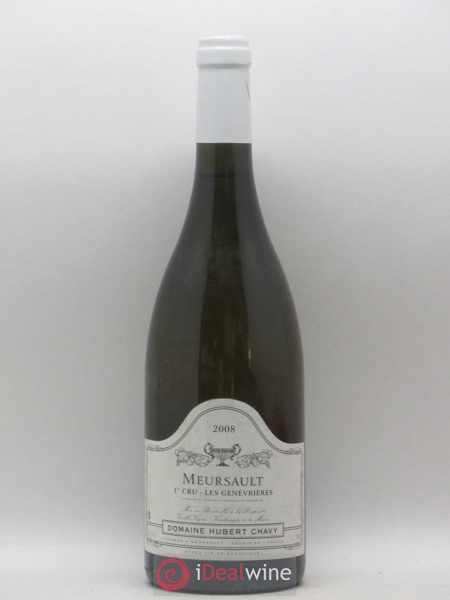 Meursault 1er Cru Les Genevrières Chavy-Chouet 2008 - Lot de 1 bouteille - 0