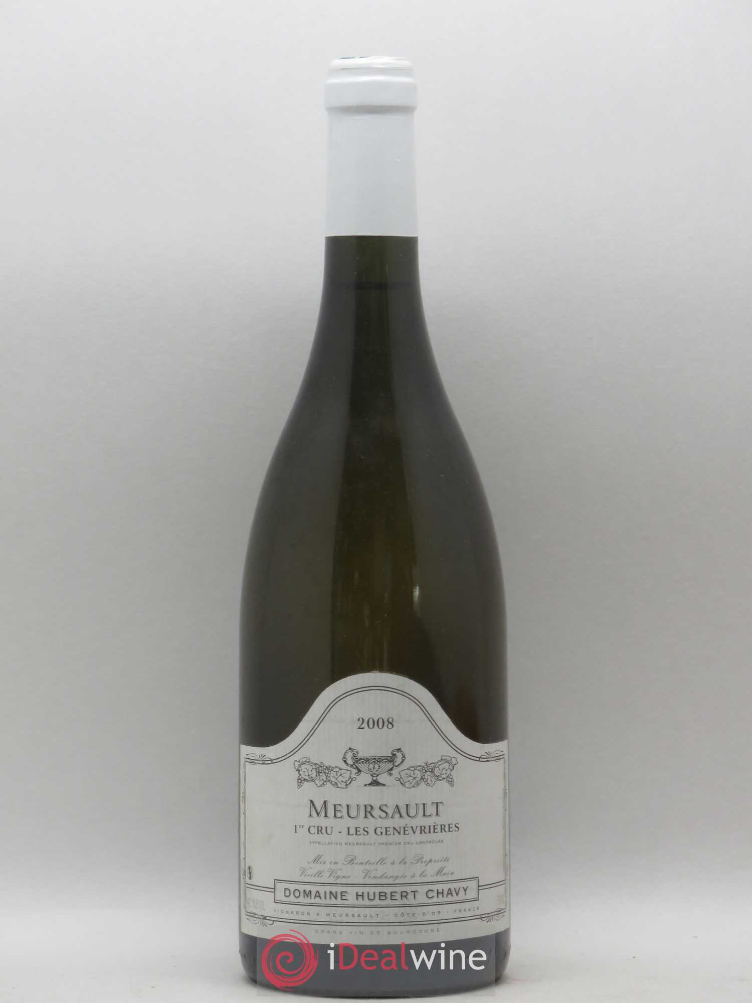 Meursault 1er Cru Les Genevrières Chavy-Chouet 2008 - Lot de 1 bouteille - 0