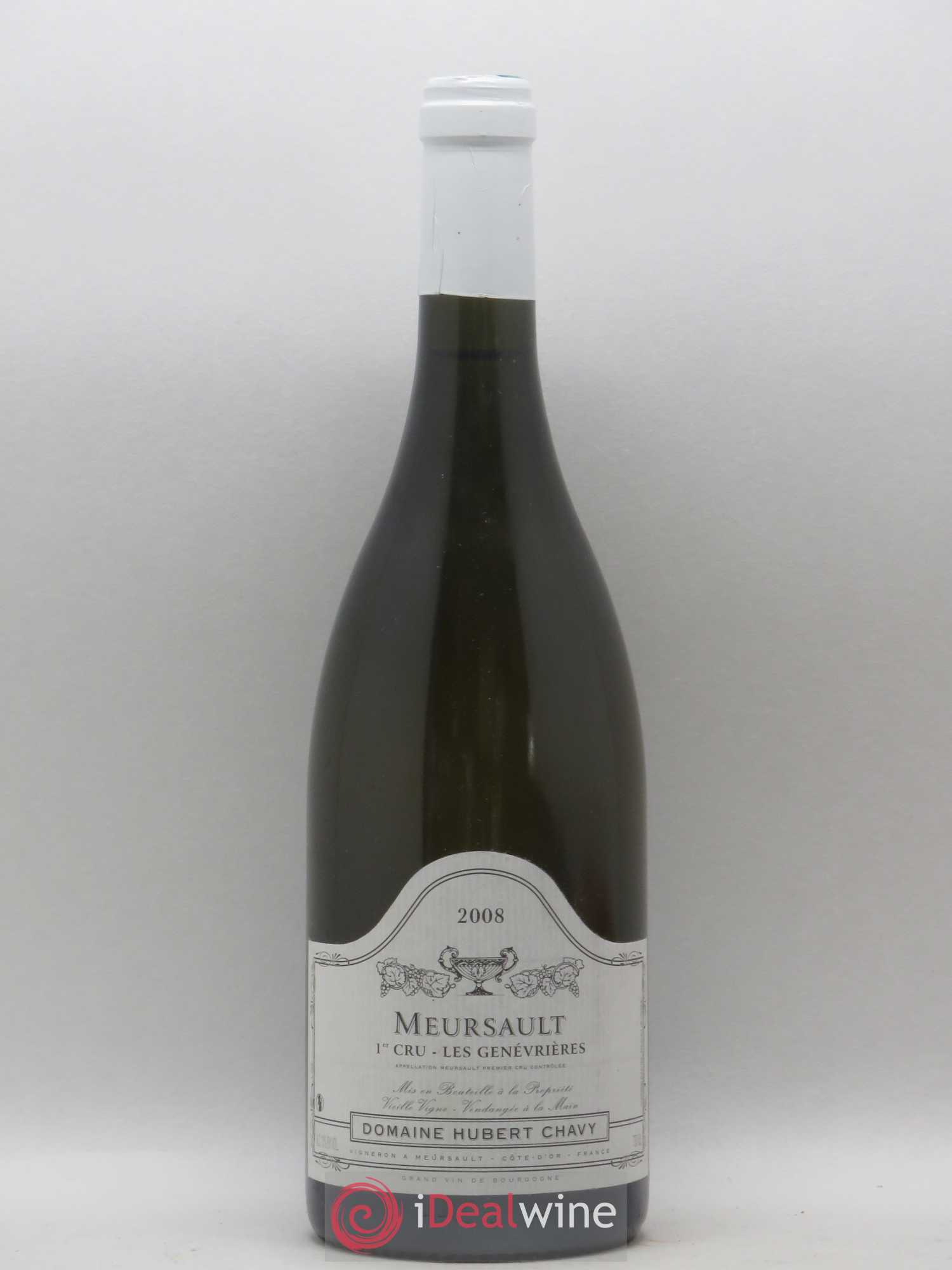 Meursault 1er Cru Les Genevrières Chavy-Chouet 2008 - Lot de 1 bouteille - 0