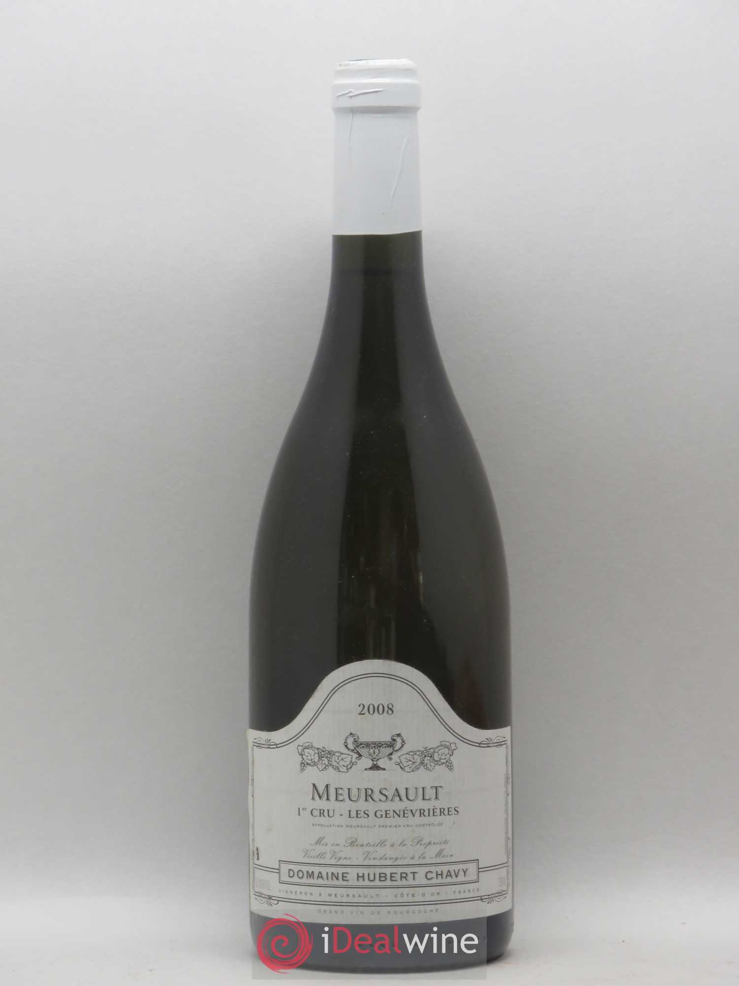 Meursault 1er Cru Les Genevrières Chavy-Chouet 2008 - Lot de 1 bouteille - 0