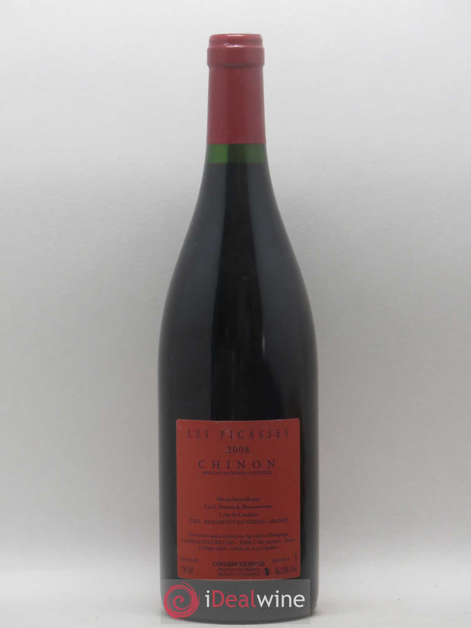 Chinon Les Picasses Chateau de Coulaine 2008 - Posten von 1 Flasche - 1