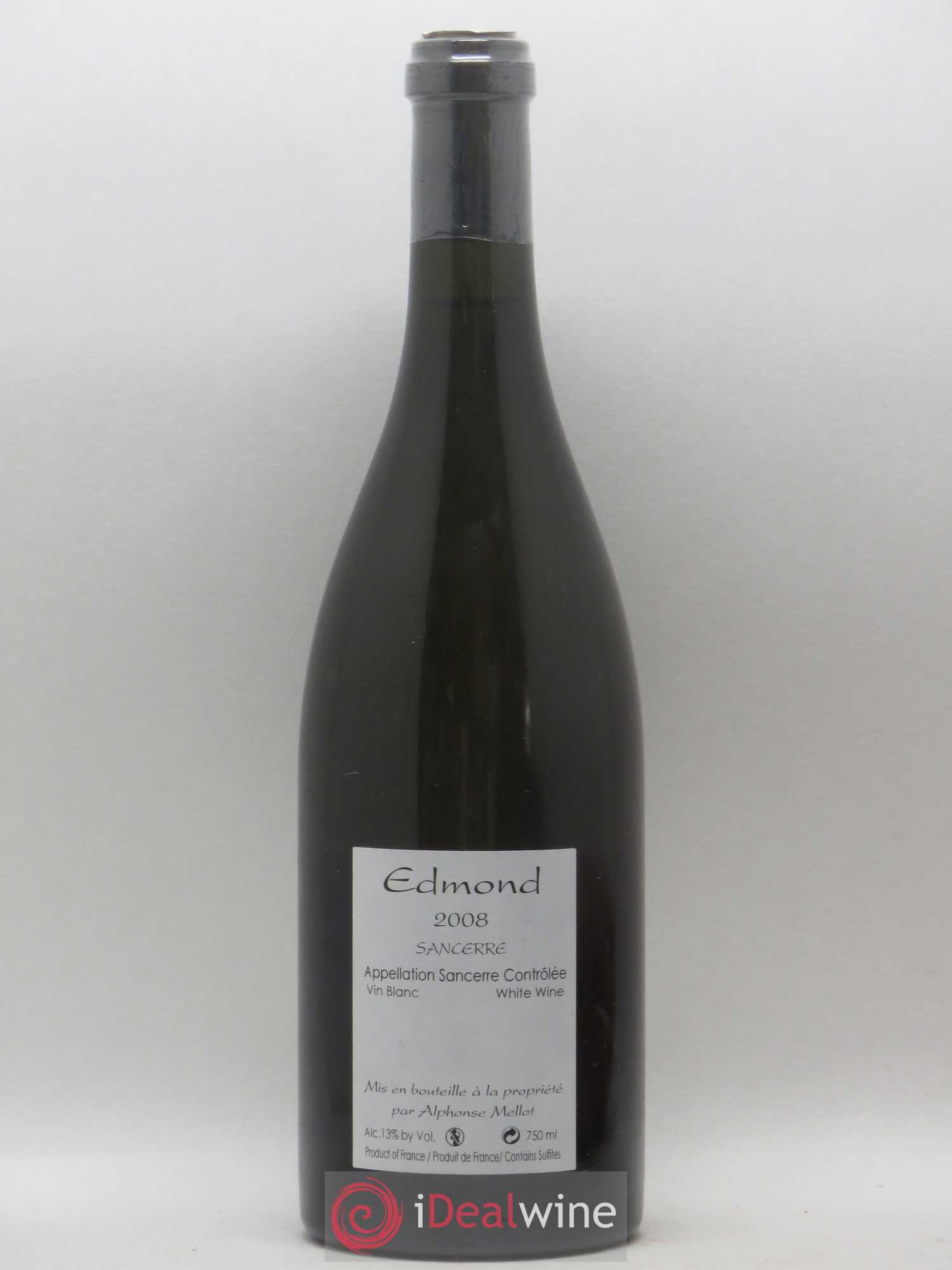 Sancerre Cuvée Edmond Alphonse Mellot 2008 - Lot de 1 bouteille - 1