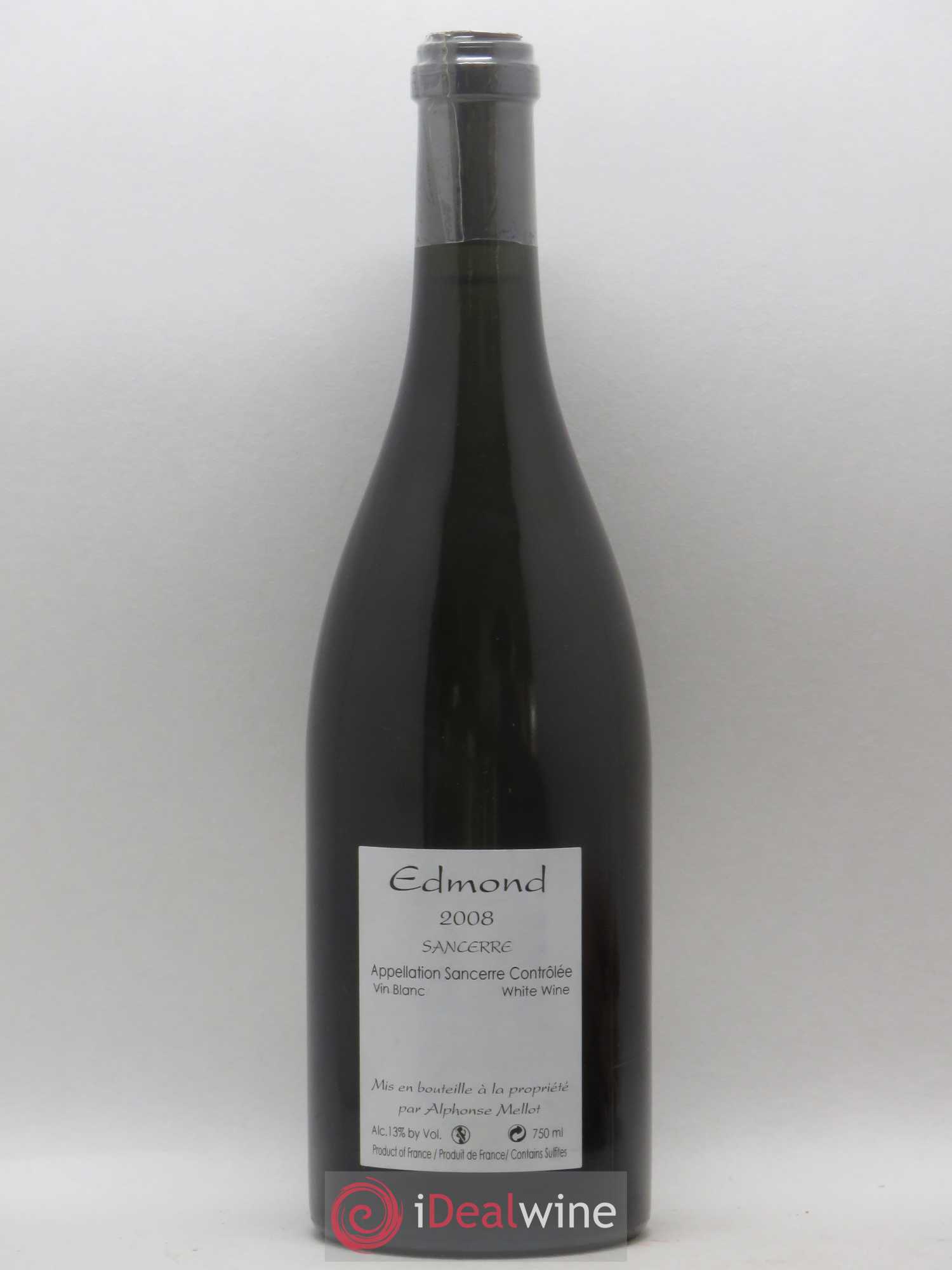 Sancerre Cuvée Edmond Alphonse Mellot 2008 - Lot de 1 bouteille - 1