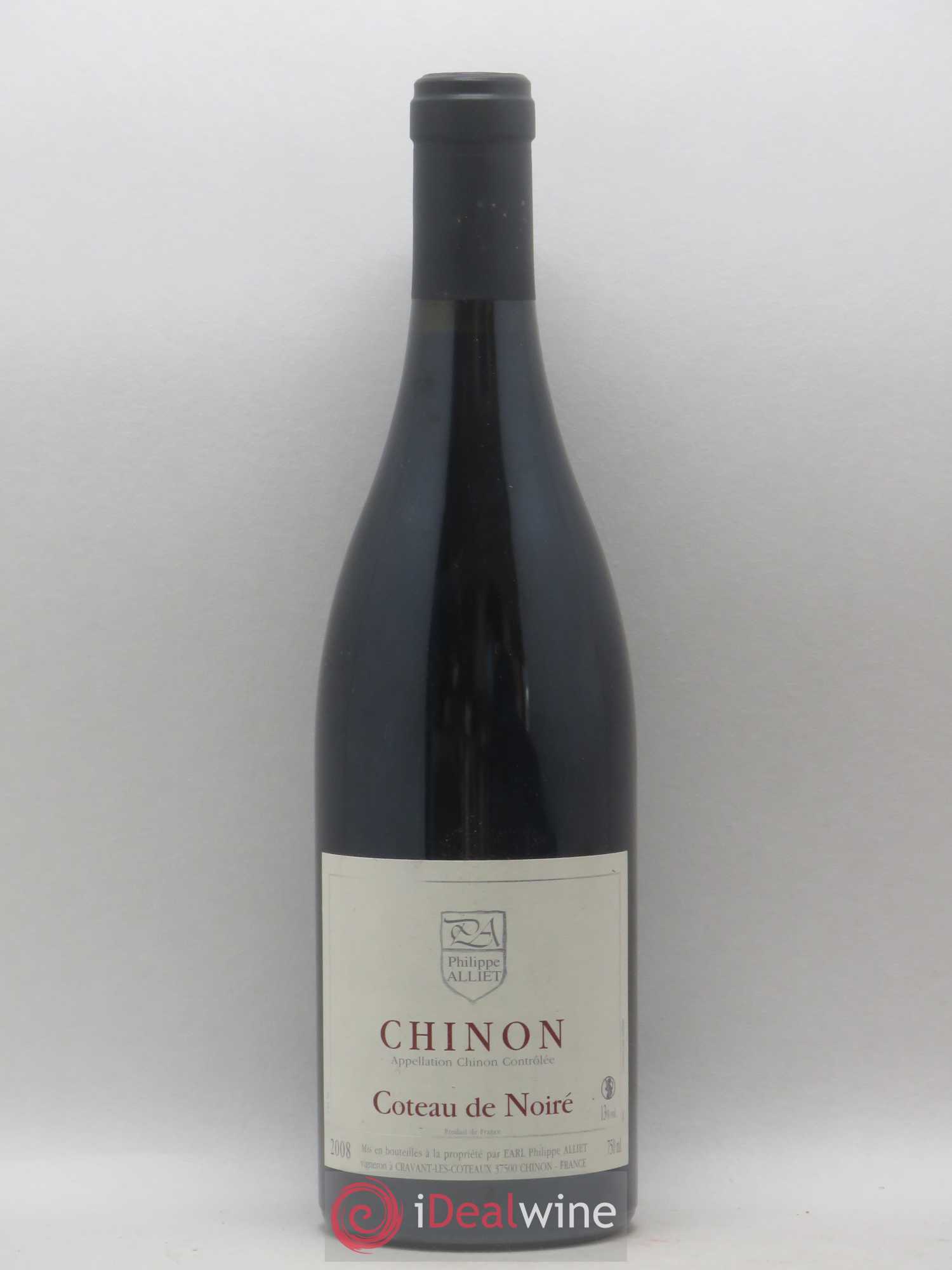 Chinon Coteau de Noiré Philippe Alliet 2008 - Lot de 1 bouteille - 0