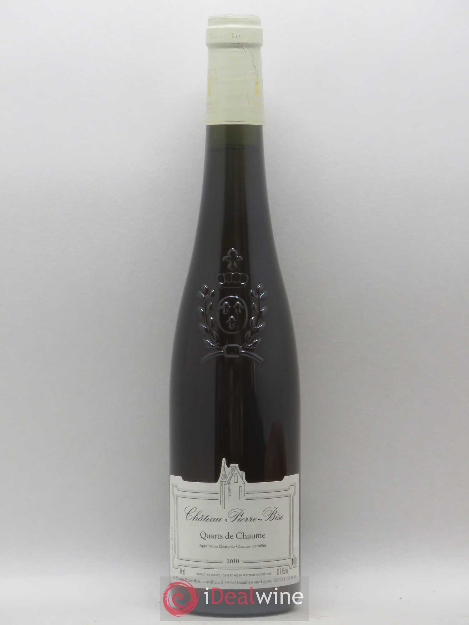 Quarts de Chaume Chateau Pierre Bise 50cl (sans prix de réserve) 2010 - Lotto di 1 bottiglia - 0