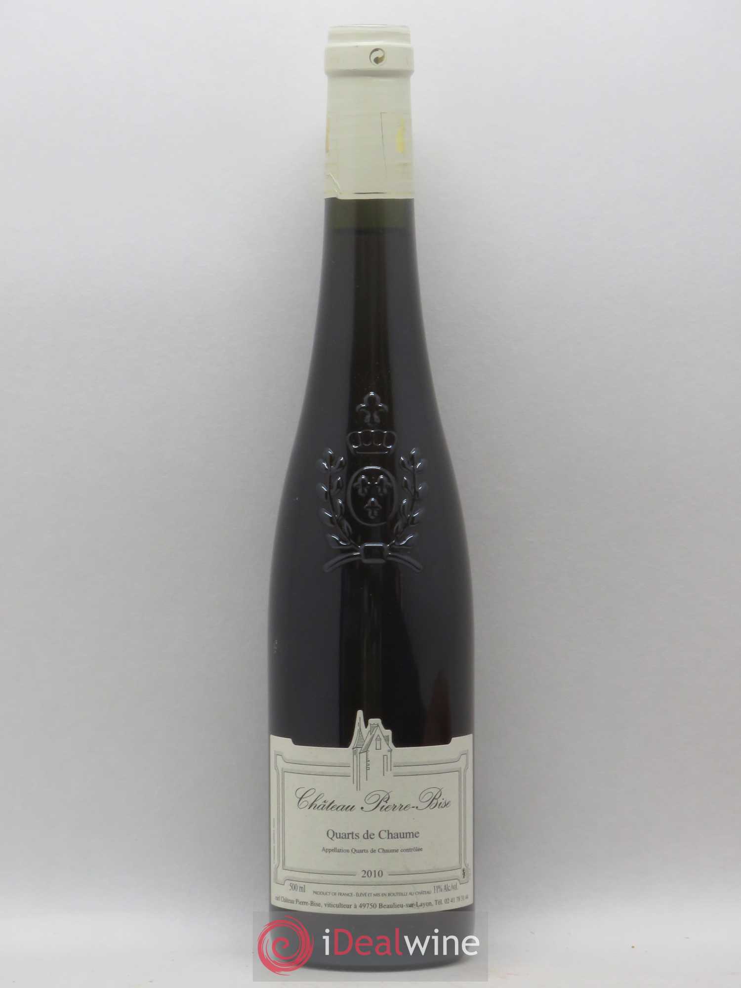 Quarts de Chaume Chateau Pierre Bise 50cl (sans prix de réserve) 2010 - Lotto di 1 bottiglia - 0