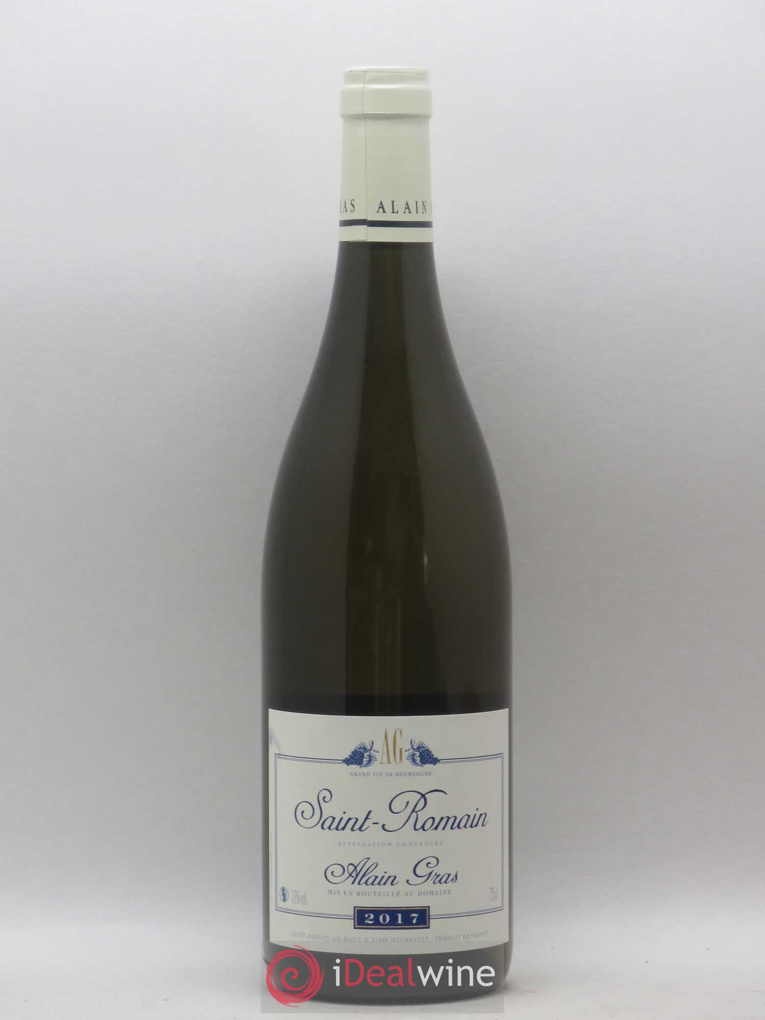 Saint-Romain Alain Gras (sans prix de réserve) 2017 - Lot de 1 bouteille - 0