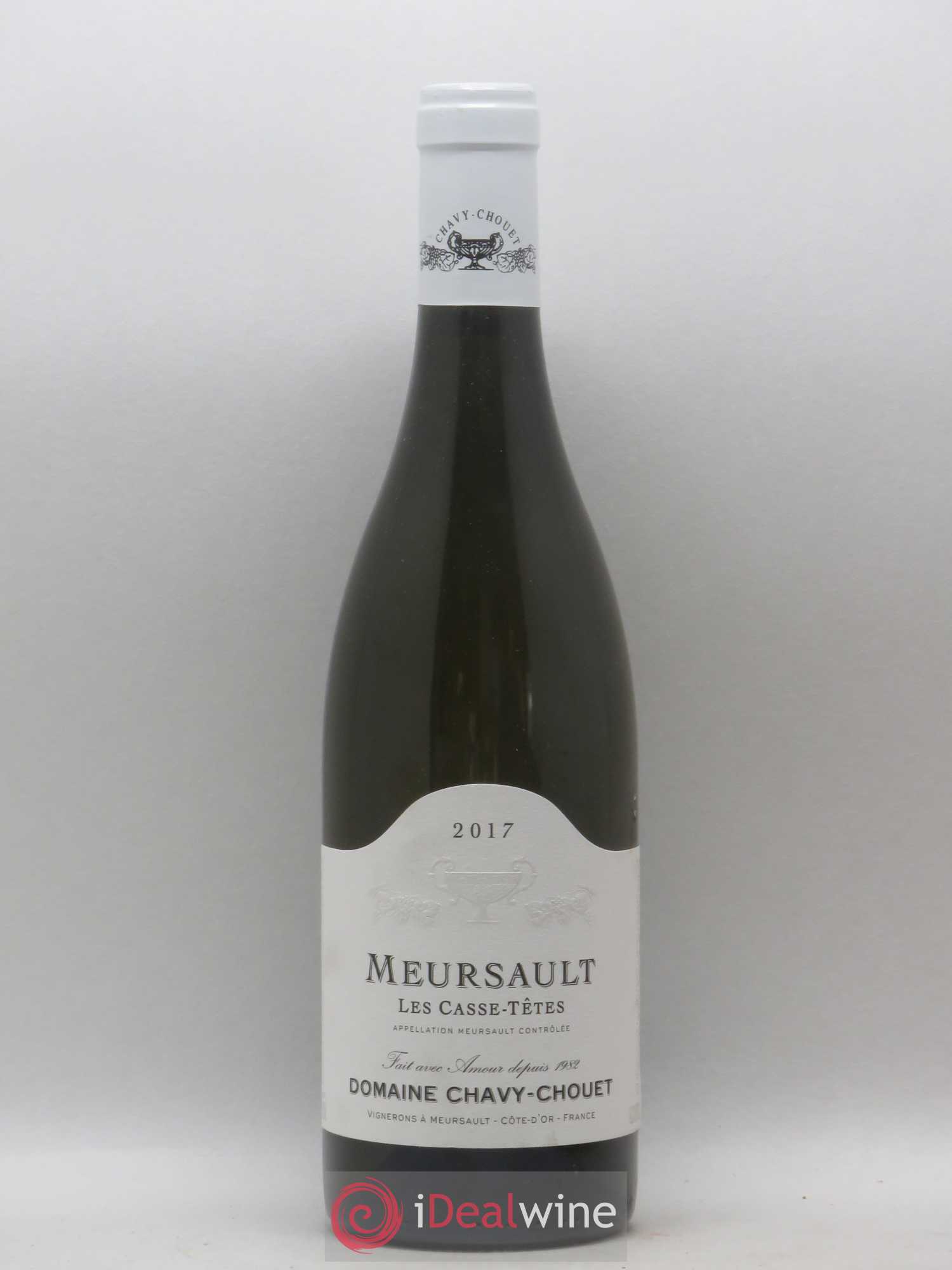 Meursault Les Casse-Têtes Vieille Vigne Chavy-Chouet 2017 - Lot de 1 bouteille - 0