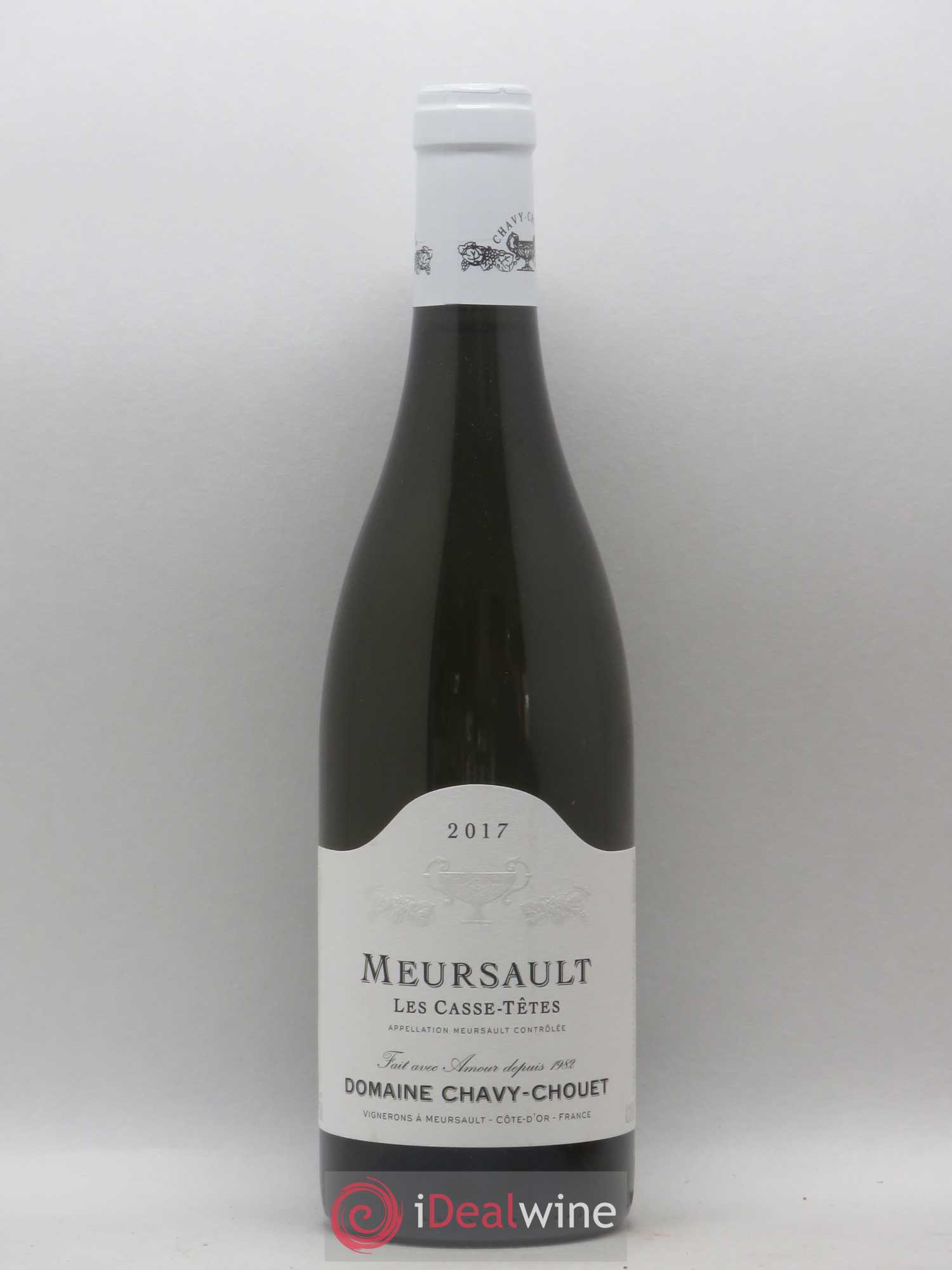 Meursault Les Casse-Têtes Vieille Vigne Chavy-Chouet 2017 - Lot de 1 bouteille - 0