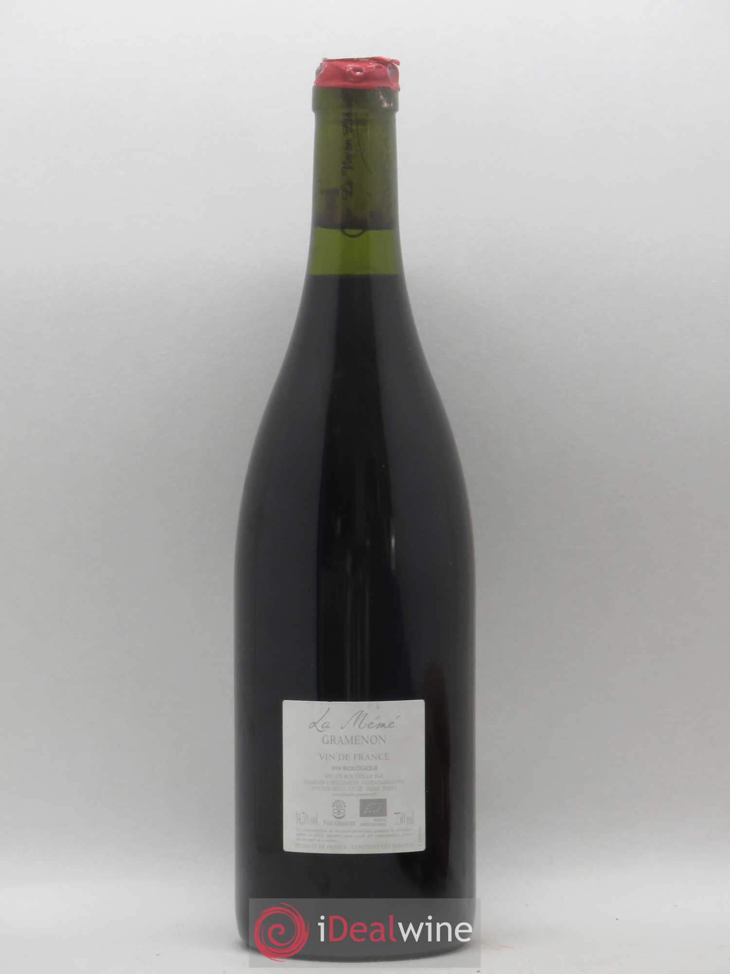 Côtes-du-Rhône La Mémé Ceps Centenaires Gramenon (Domaine) 2016 - Lot de 1 bouteille - 1