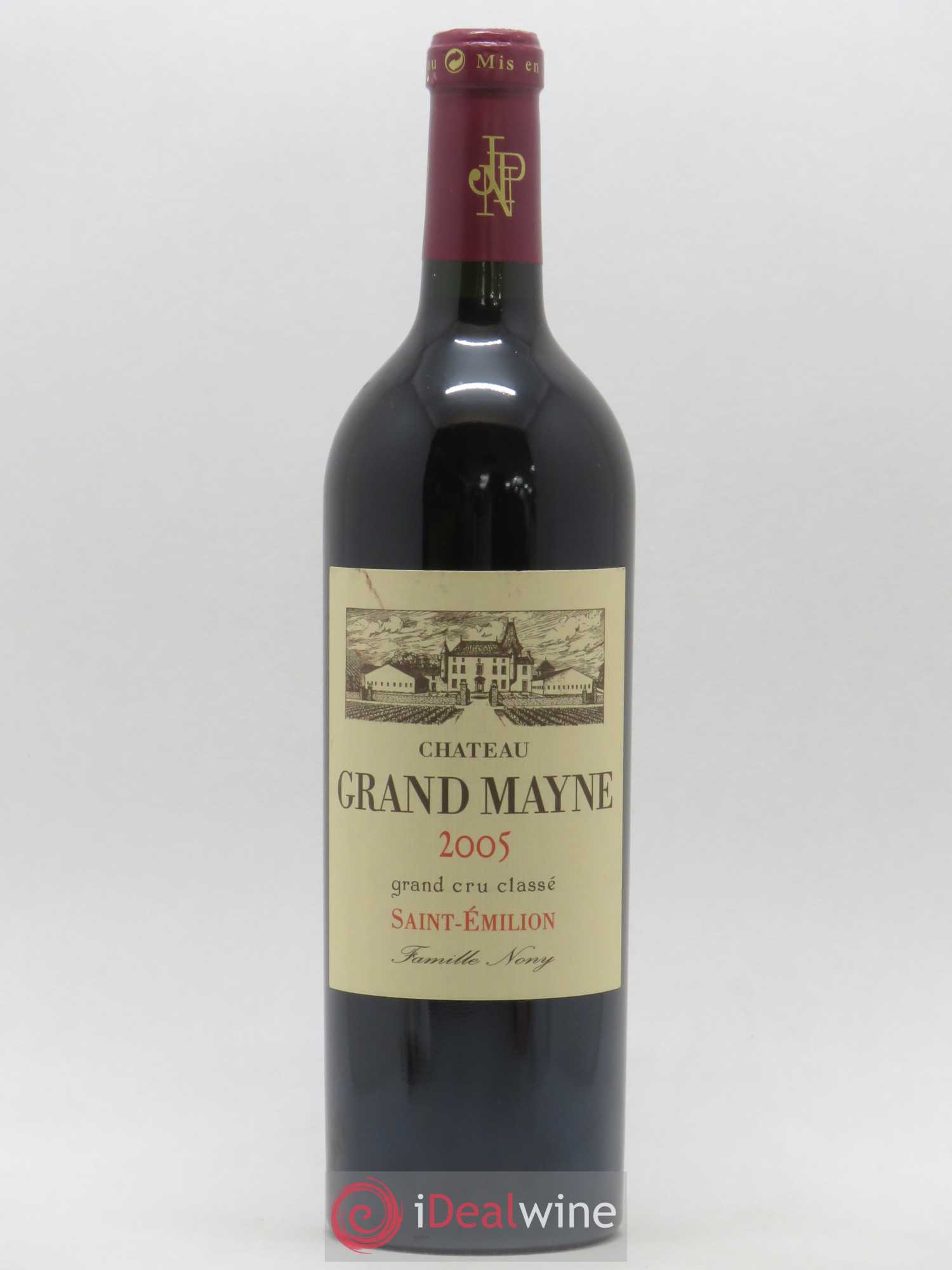 Château Grand Mayne Grand Cru Classé 2005 - Lot de 1 bouteille - 0