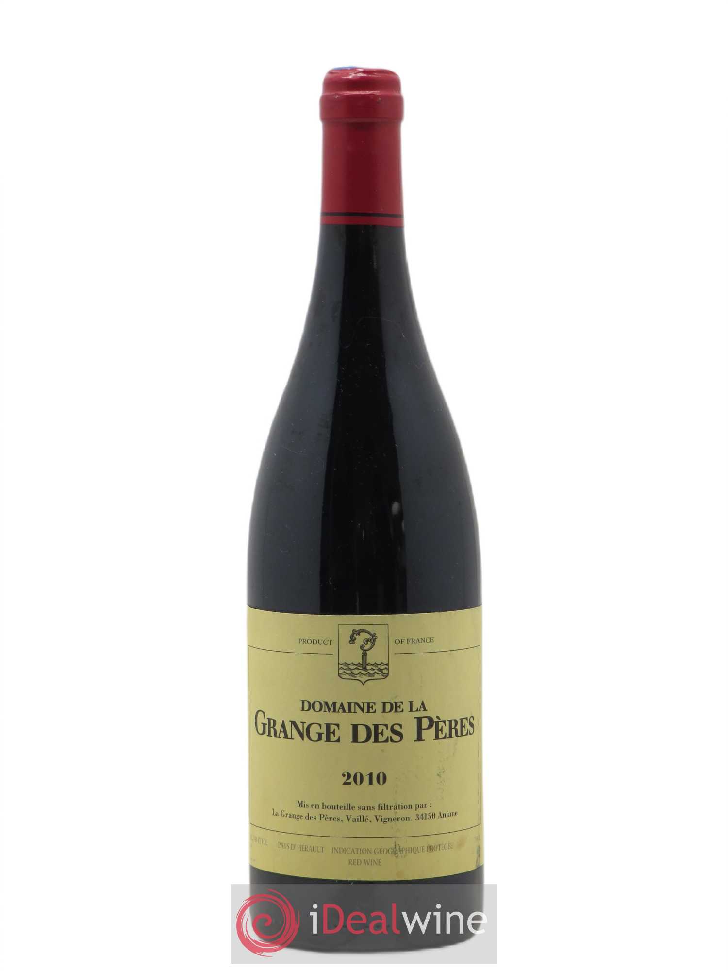 Pays d'Hérault Grange des Pères Laurent Vaillé 2010 - Lot de 1 bouteille - 0
