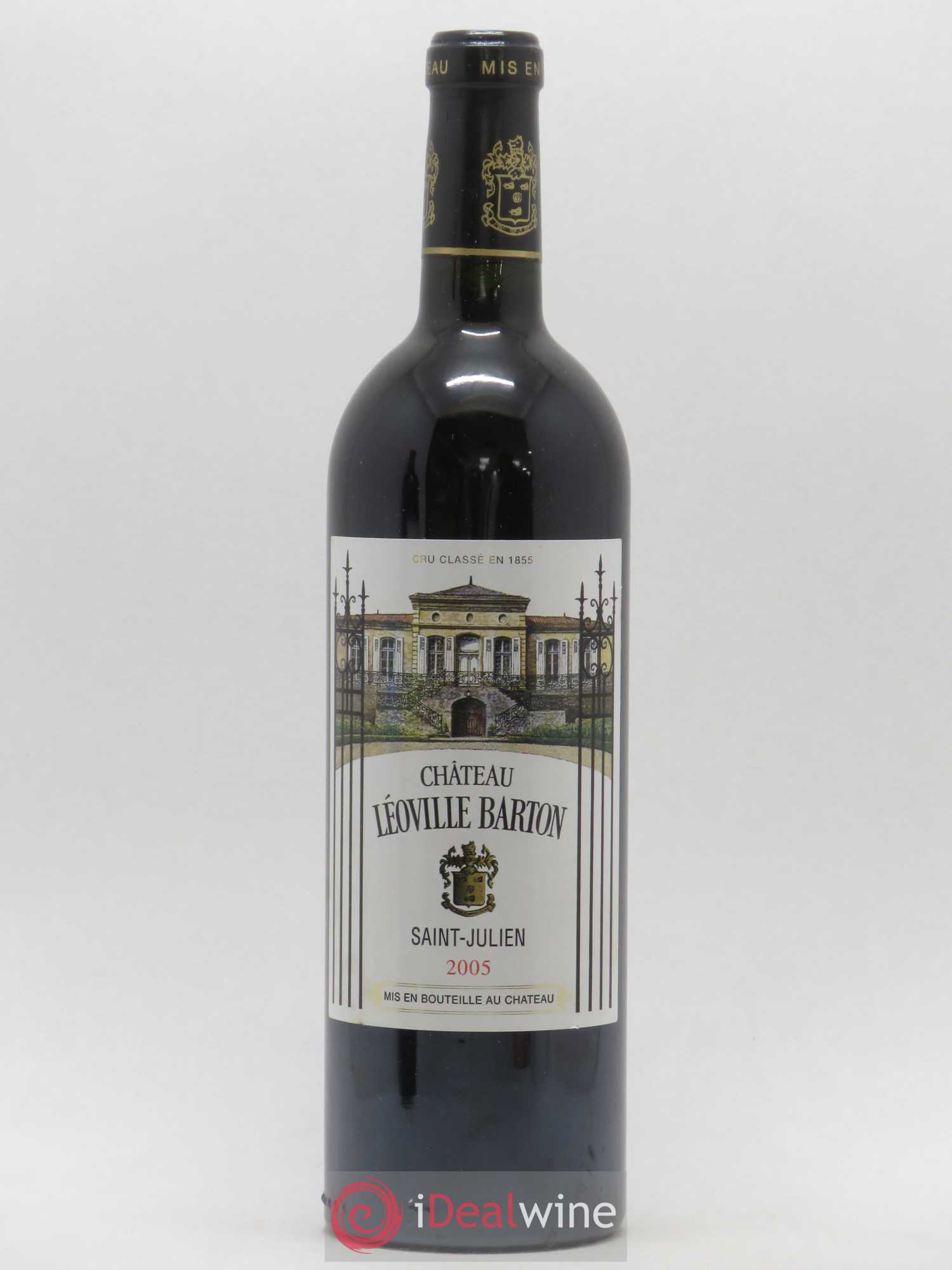 Château Léoville Barton 2ème Grand Cru Classé 2005 - Lot de 1 bouteille - 0