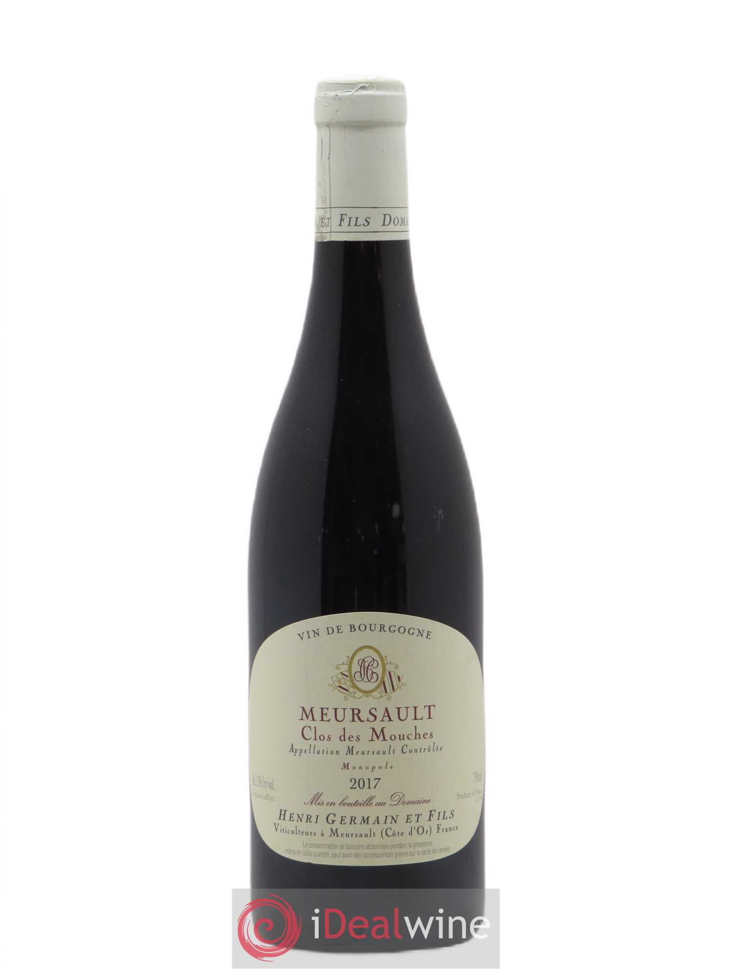 Meursault Clos des Mouches Henri Germain 2017 - Lot de 1 bouteille - 0