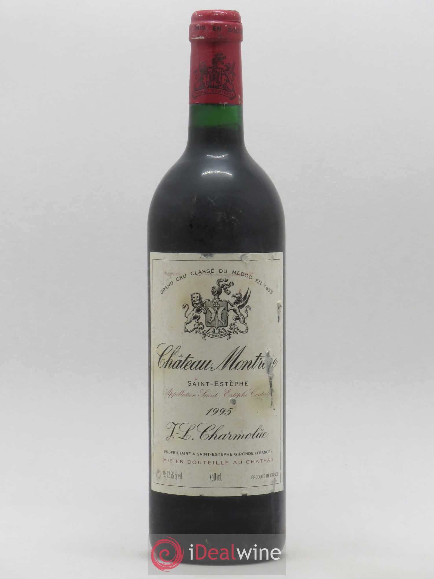 Château Montrose 2ème Grand Cru Classé 1995 - Lot de 1 bouteille - 0