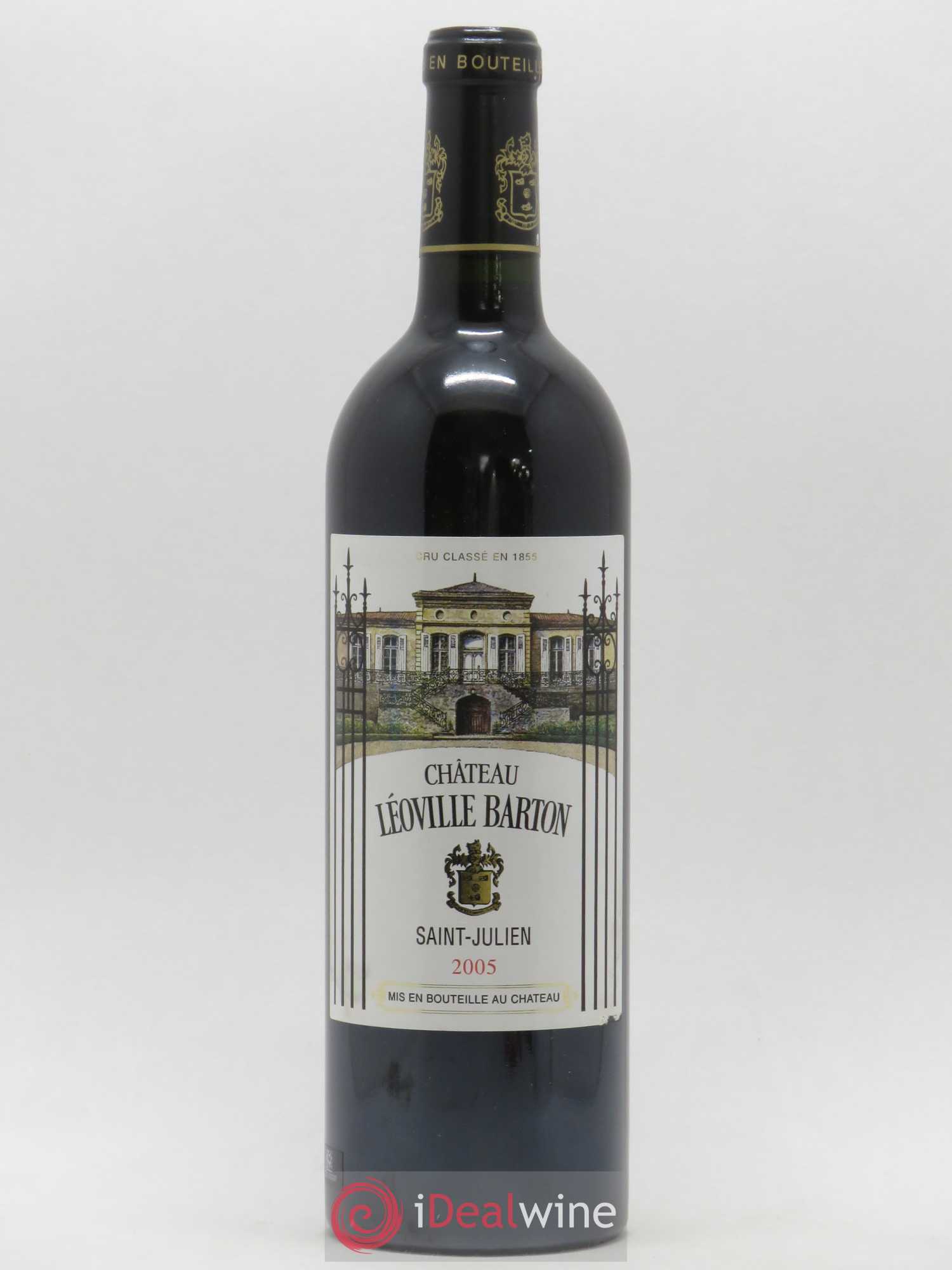 Château Léoville Barton 2ème Grand Cru Classé 2005 - Lot de 1 bouteille - 0