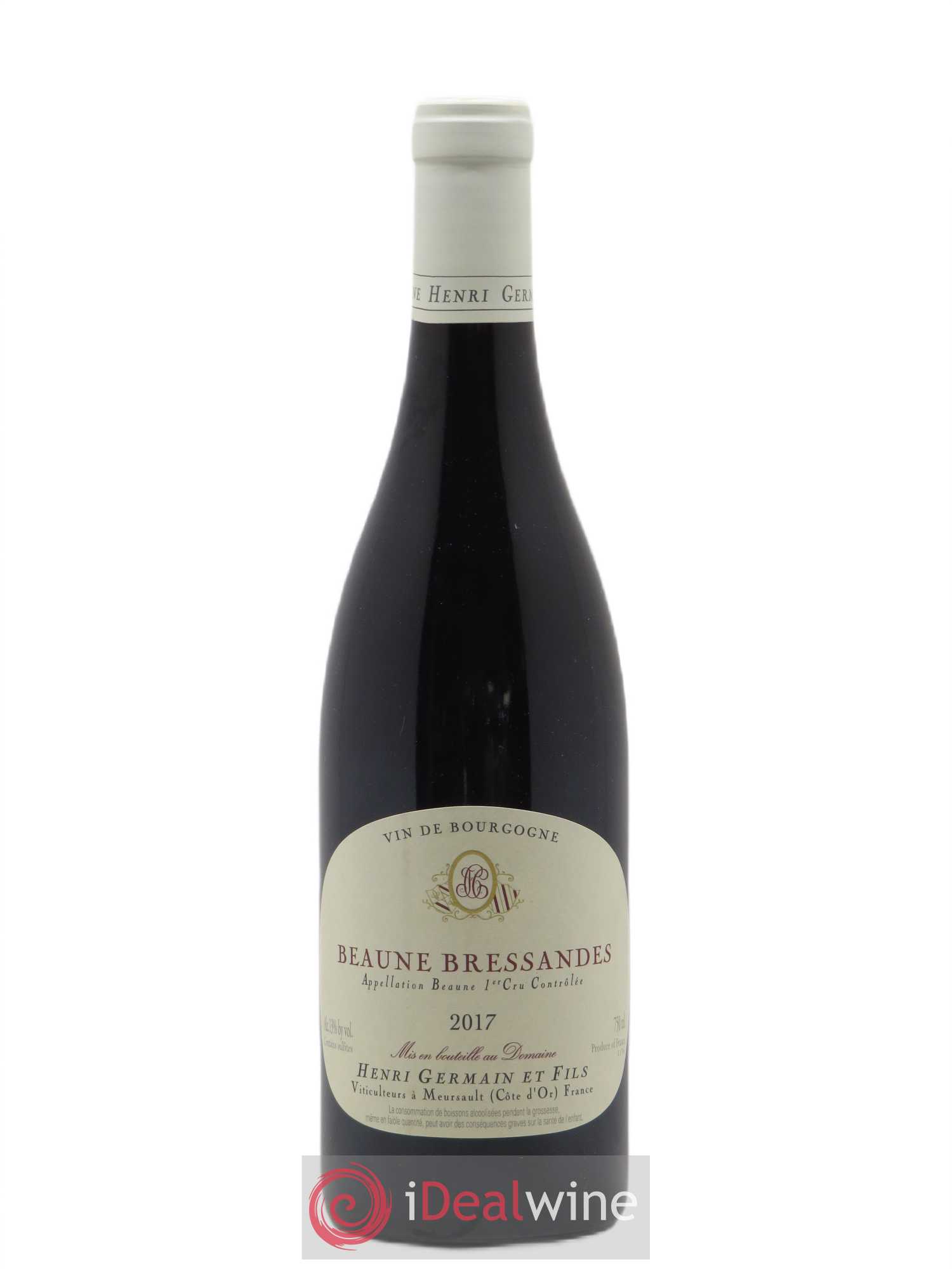 Beaune 1er Cru Bressandes Henri Germain 2017 - Lot de 1 bouteille - 0