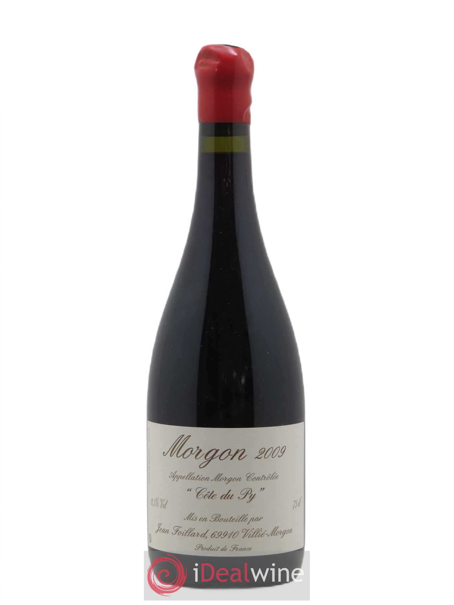 Morgon Côte du Py Jean Foillard 2009 - Lot de 1 bouteille - 0