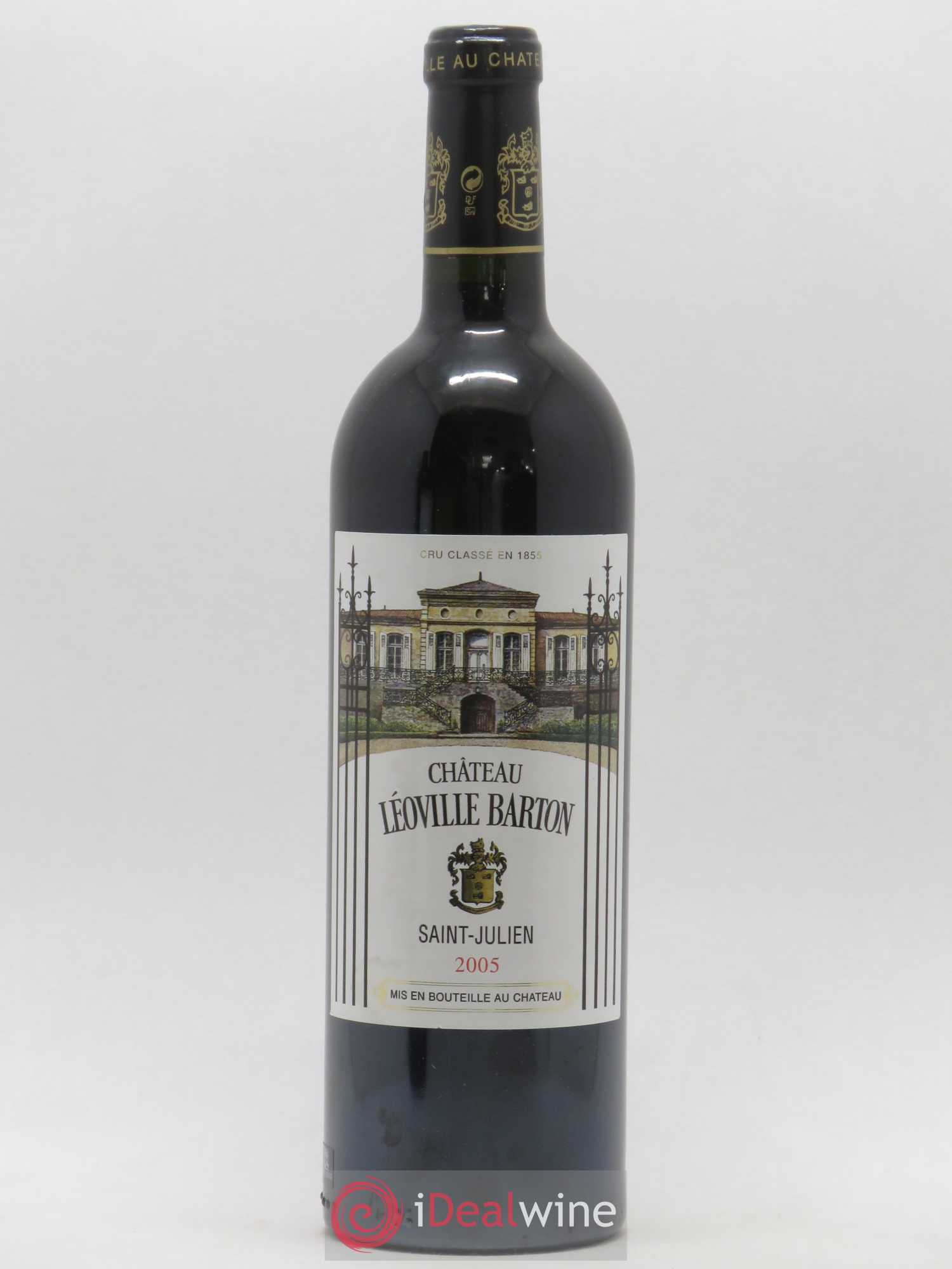 Château Léoville Barton 2ème Grand Cru Classé 2005 - Lot de 1 bouteille - 0