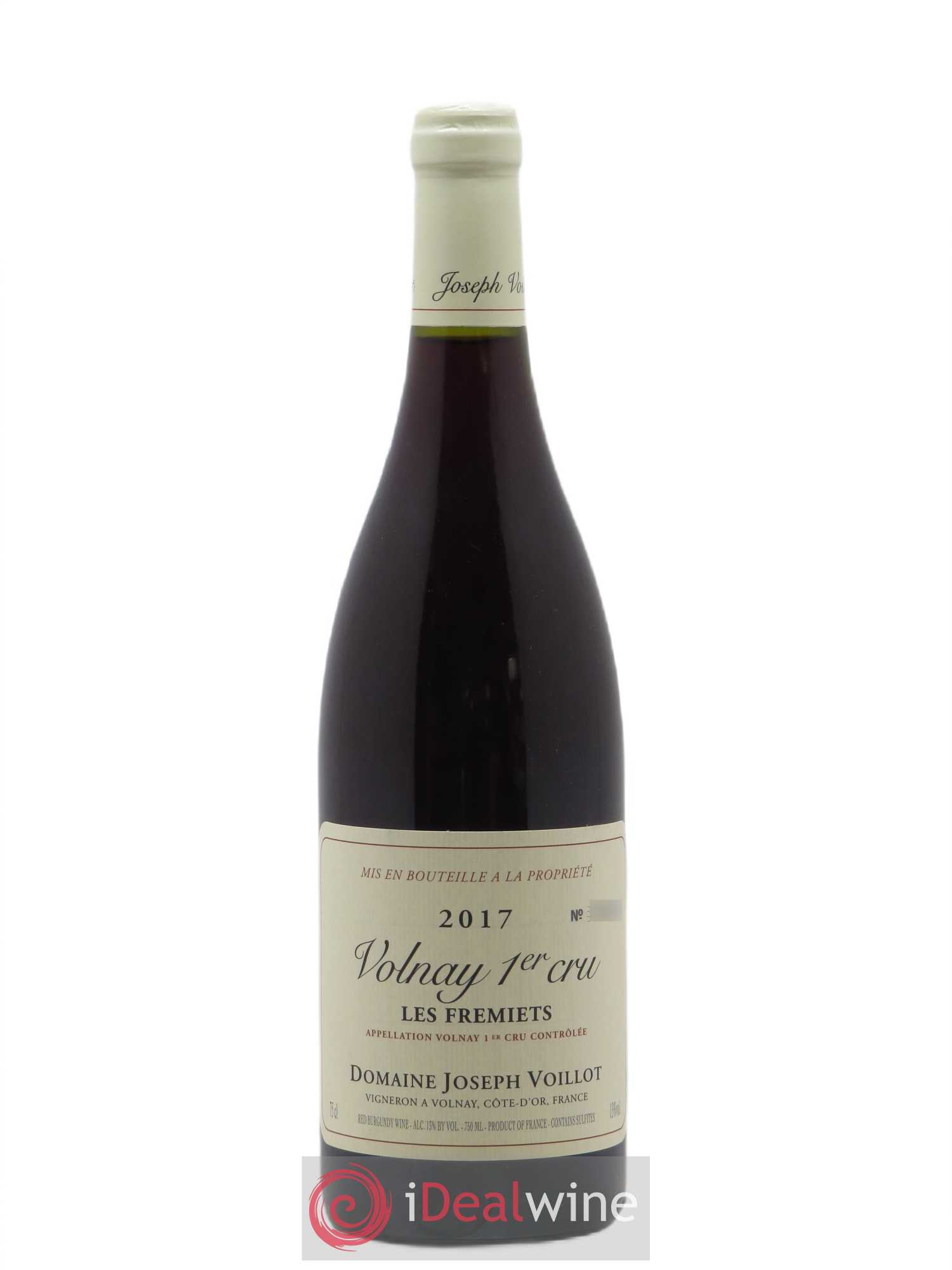 Volnay 1er Cru Les Fremiets Joseph Voillot (Domaine) 2017 - Lot de 1 bouteille - 0