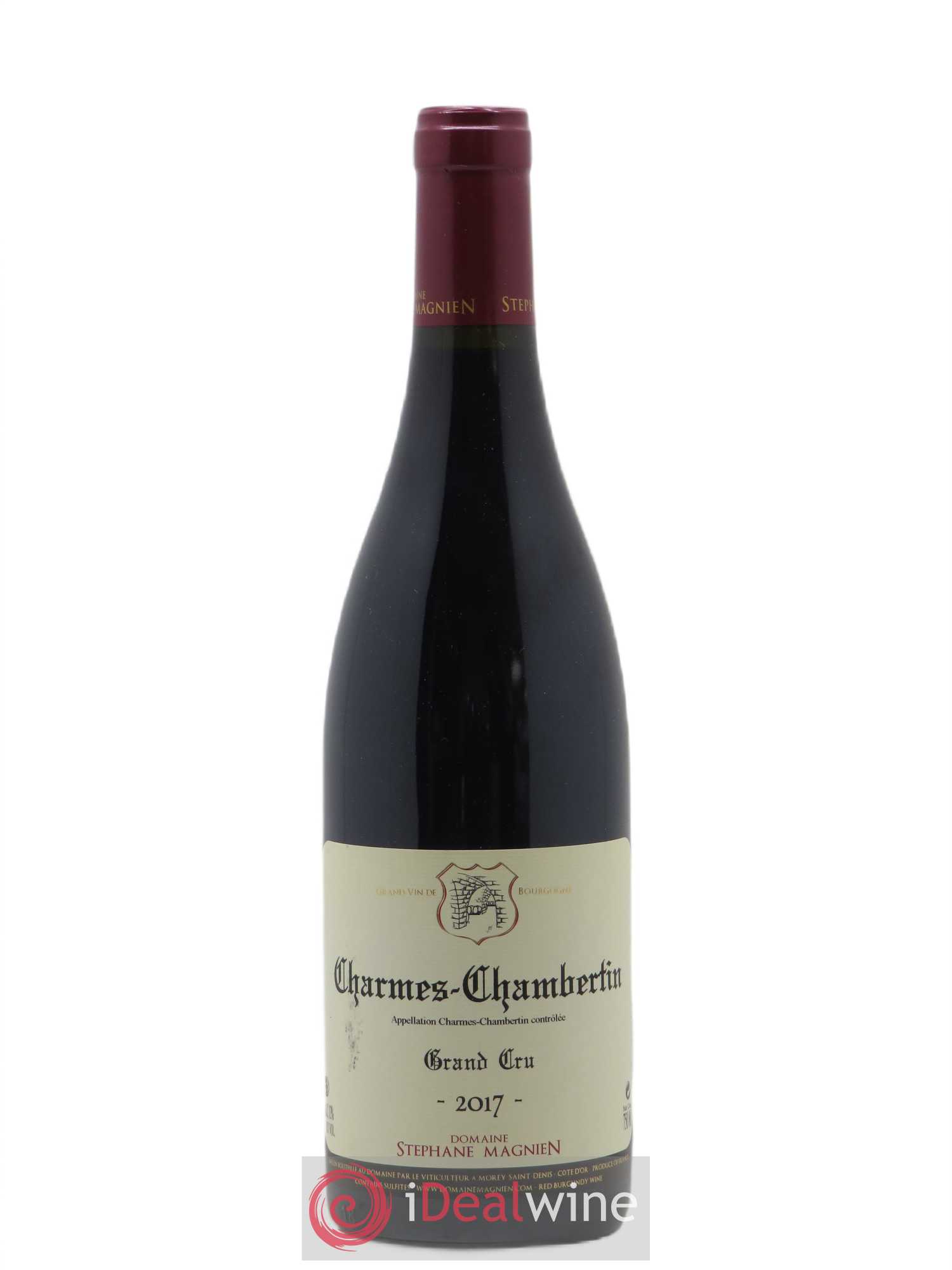 Charmes-Chambertin Grand Cru Stéphane Magnien (Domaine) 2017 - Lot de 1 bouteille - 0