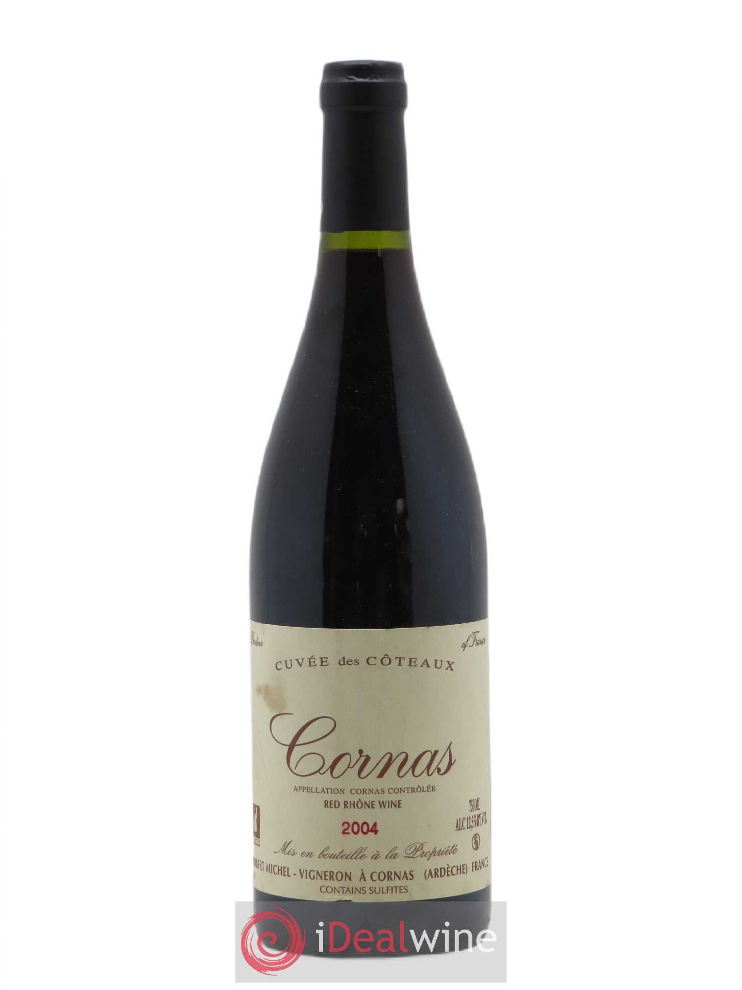 Cornas Cuvée des Coteaux Robert Michel 2004 - Lot de 1 bouteille - 0