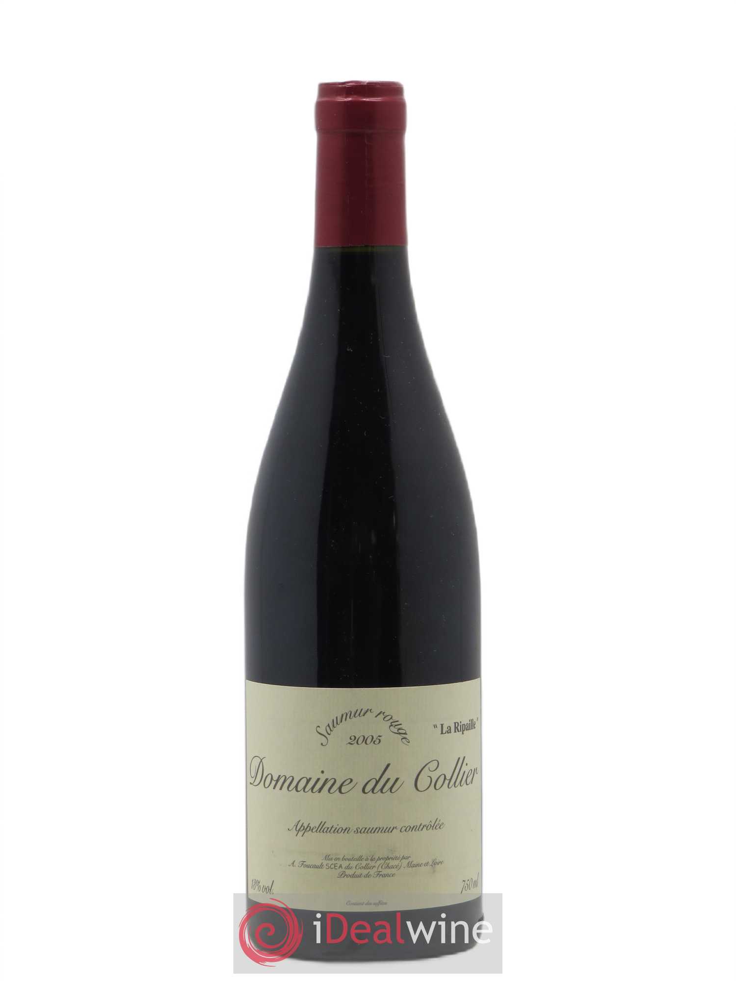 Saumur La Ripaille Domaine du Collier 2005 - Lot de 1 bouteille - 0