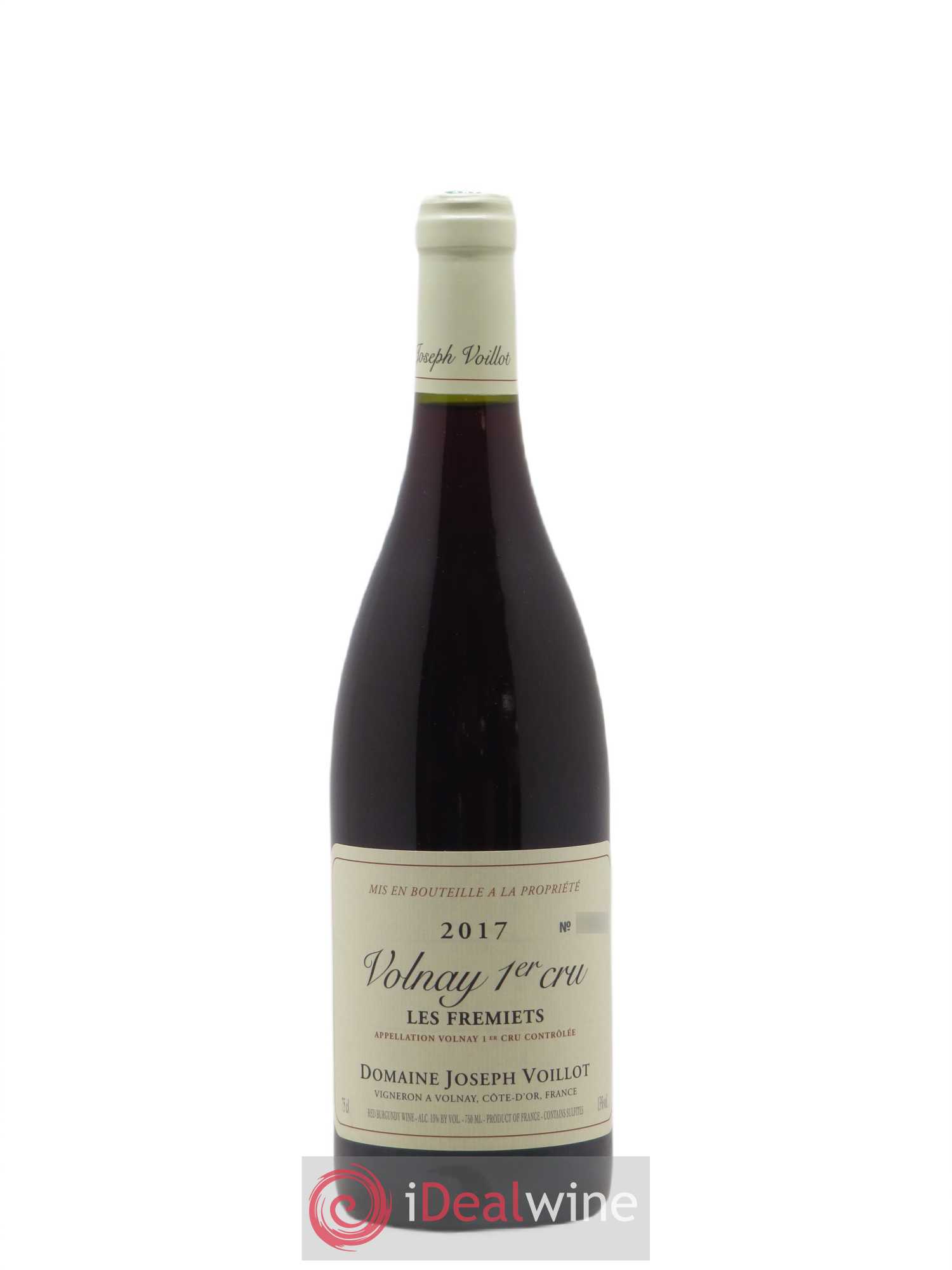 Volnay 1er Cru Les Fremiets Joseph Voillot (Domaine) 2017 - Lot de 1 bouteille - 0
