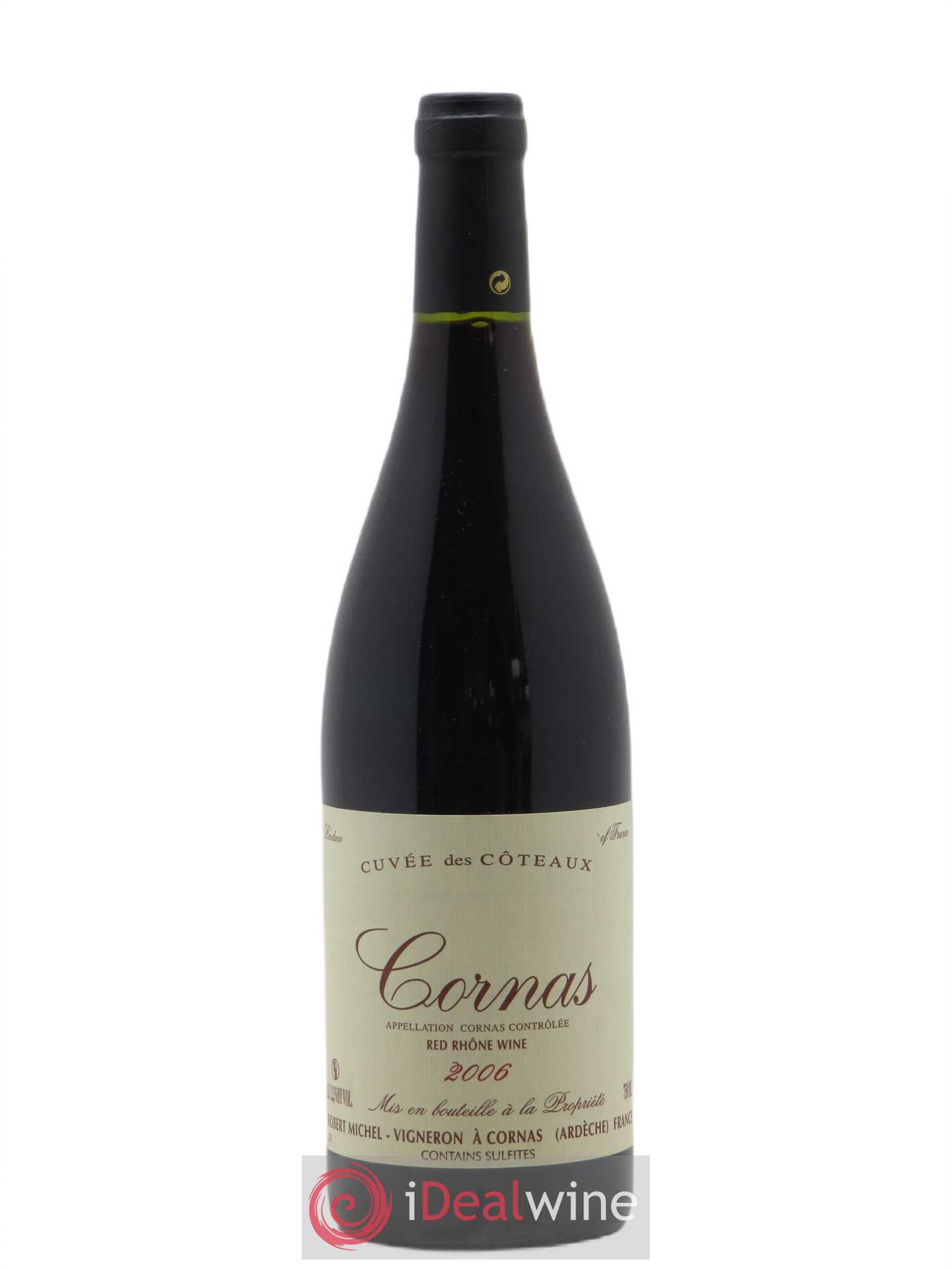 Cornas Cuvée des Coteaux Robert Michel 2006 - Lot de 1 bouteille - 0