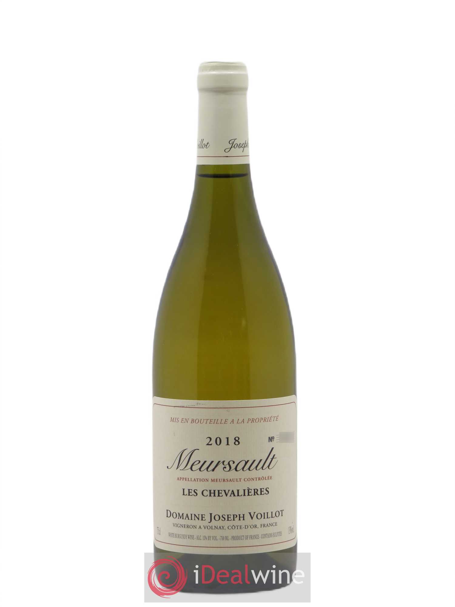 Meursault Les Chevalières Joseph Voillot (Domaine) 2018 - Lot de 1 bouteille - 0