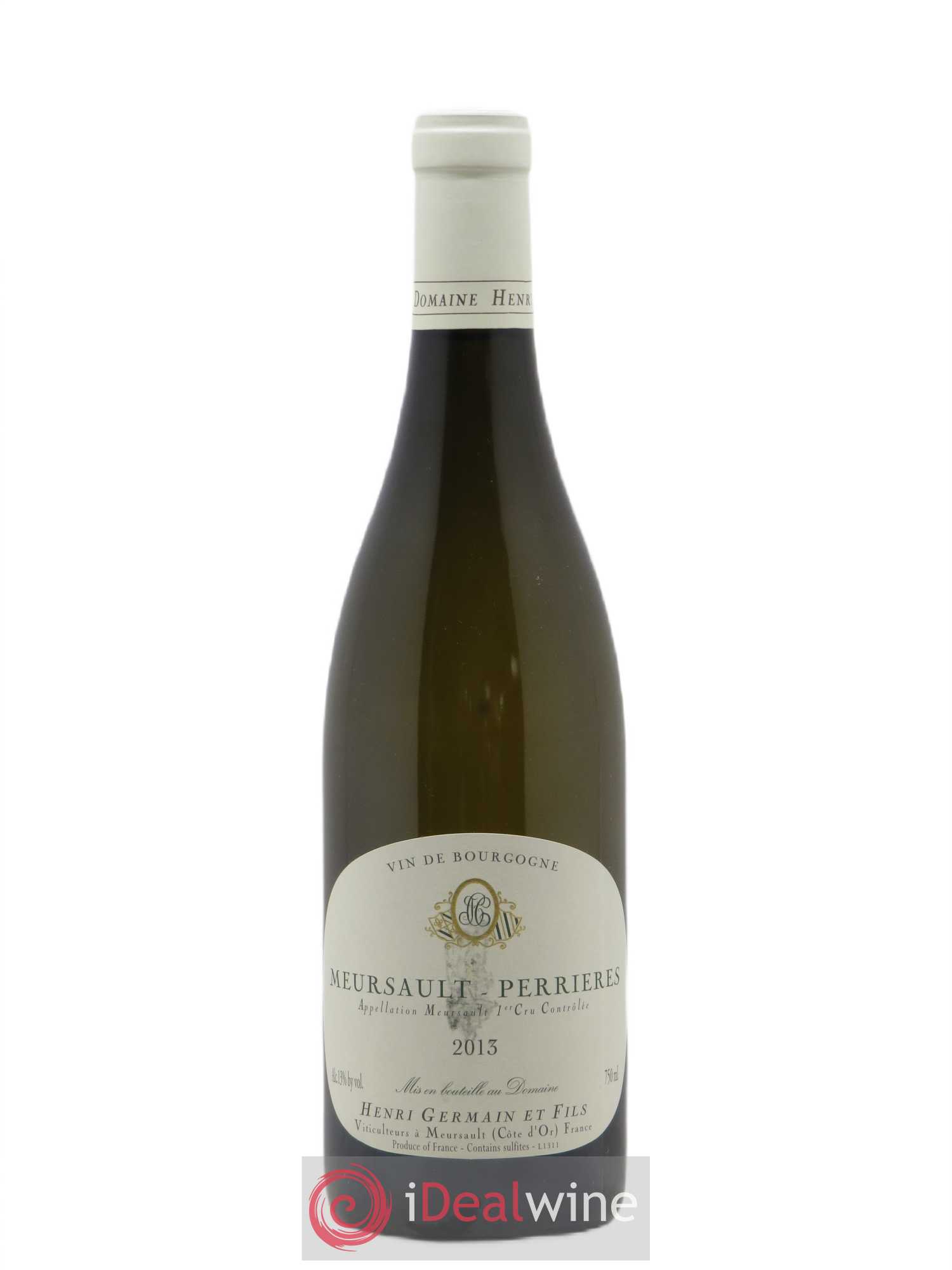 Meursault 1er Cru Perrières Henri Germain 2013 - Lot de 1 bouteille - 0
