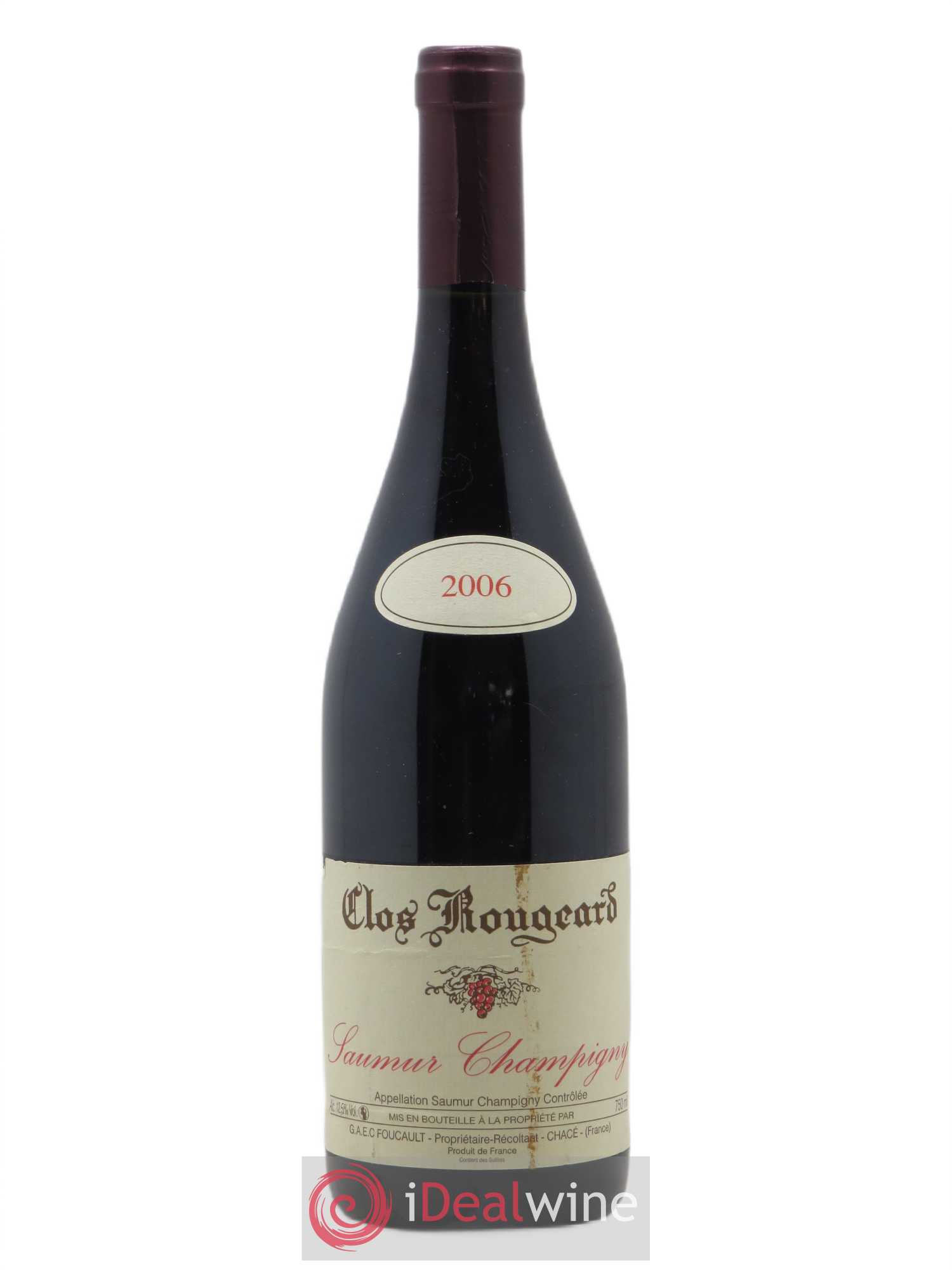 Saumur-Champigny Clos Rougeard 2006 - Lot de 1 bouteille - 0