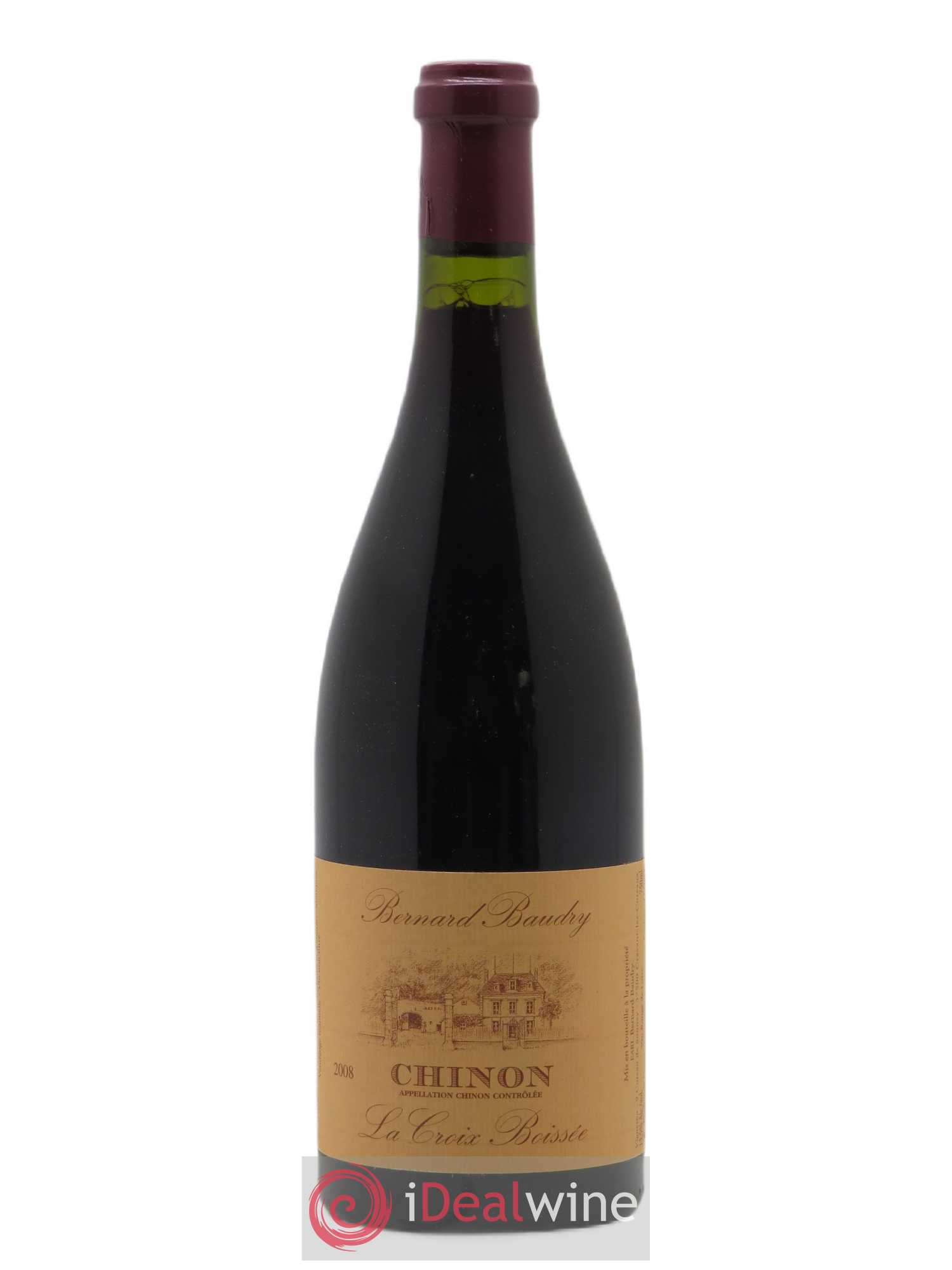 Chinon La Croix Boissée Bernard Baudry 2008 - Lot de 1 bouteille - 0
