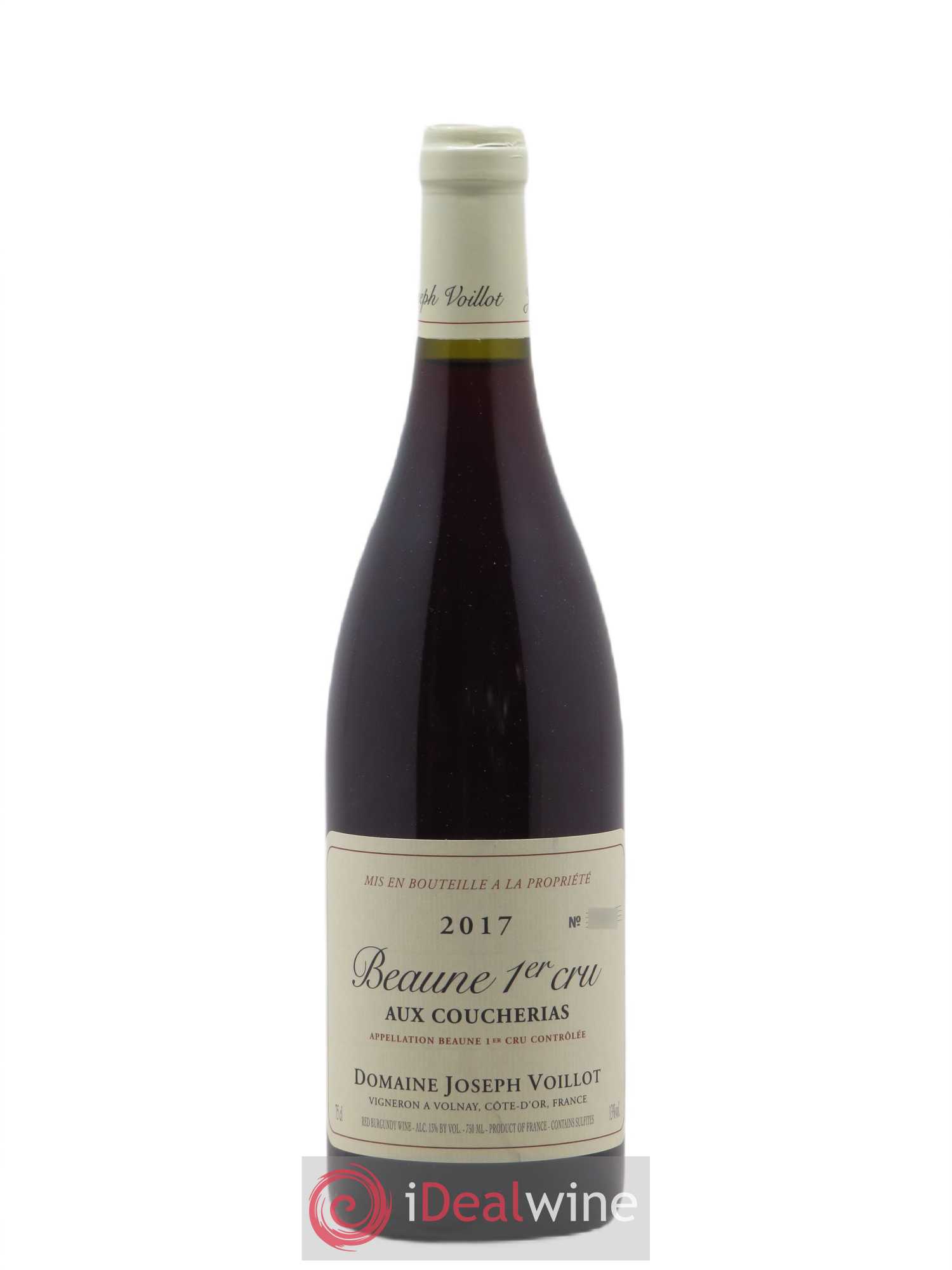 Beaune 1er Cru Coucherias Domaine Joseph Voillot 2017 - Posten von 1 Flasche - 0