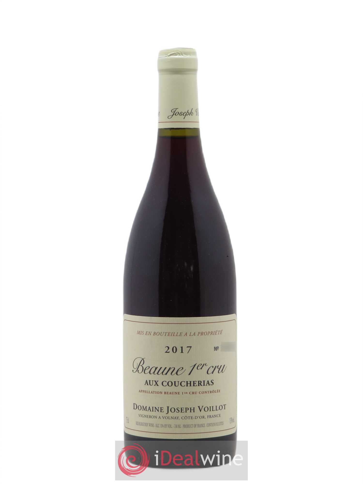 Beaune 1er Cru Coucherias Domaine Joseph Voillot 2017 - Posten von 1 Flasche - 0