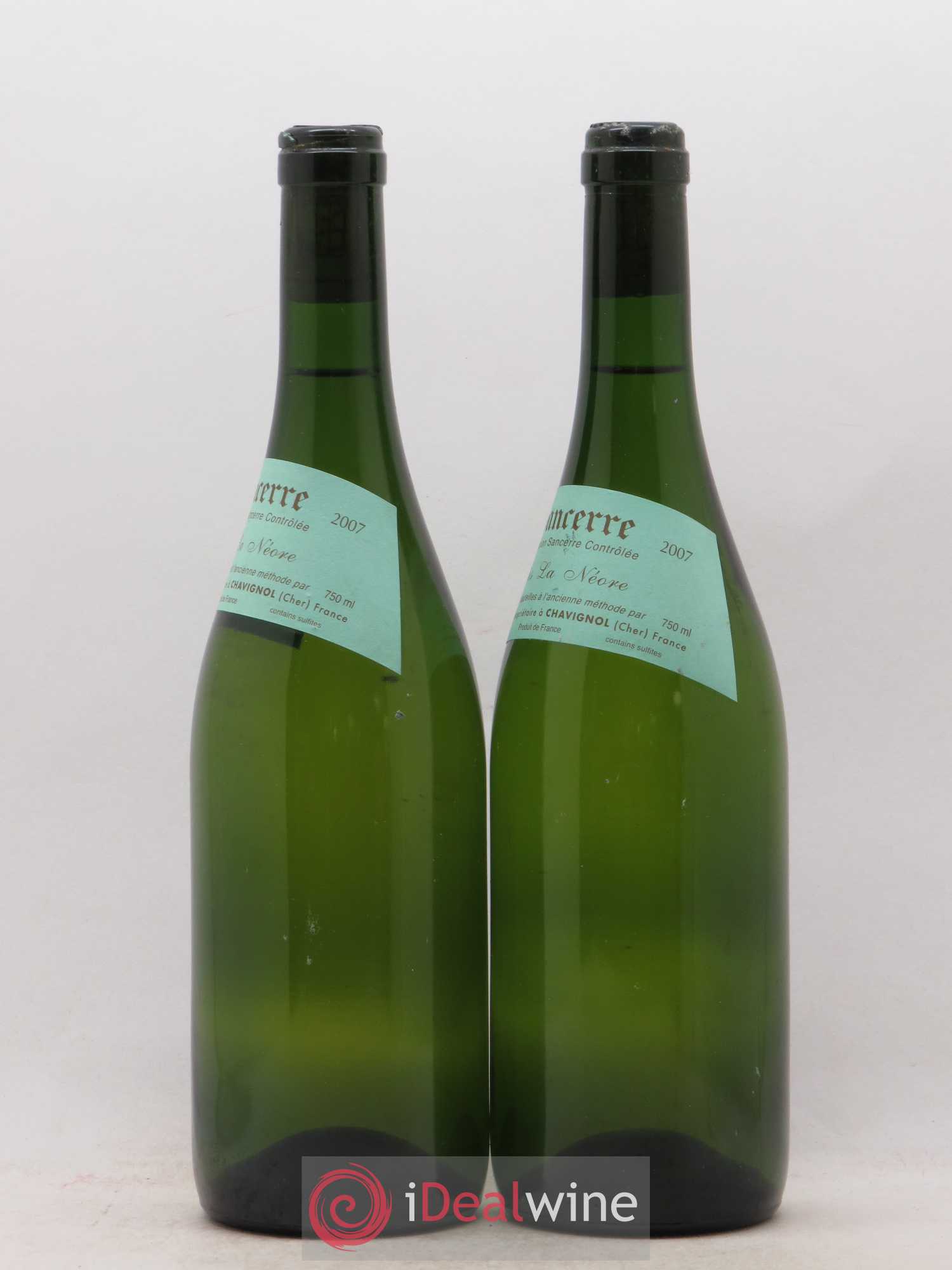 Sancerre Clos la Neore Edmond Vatan 2007 - Lot de 2 bouteilles - 1