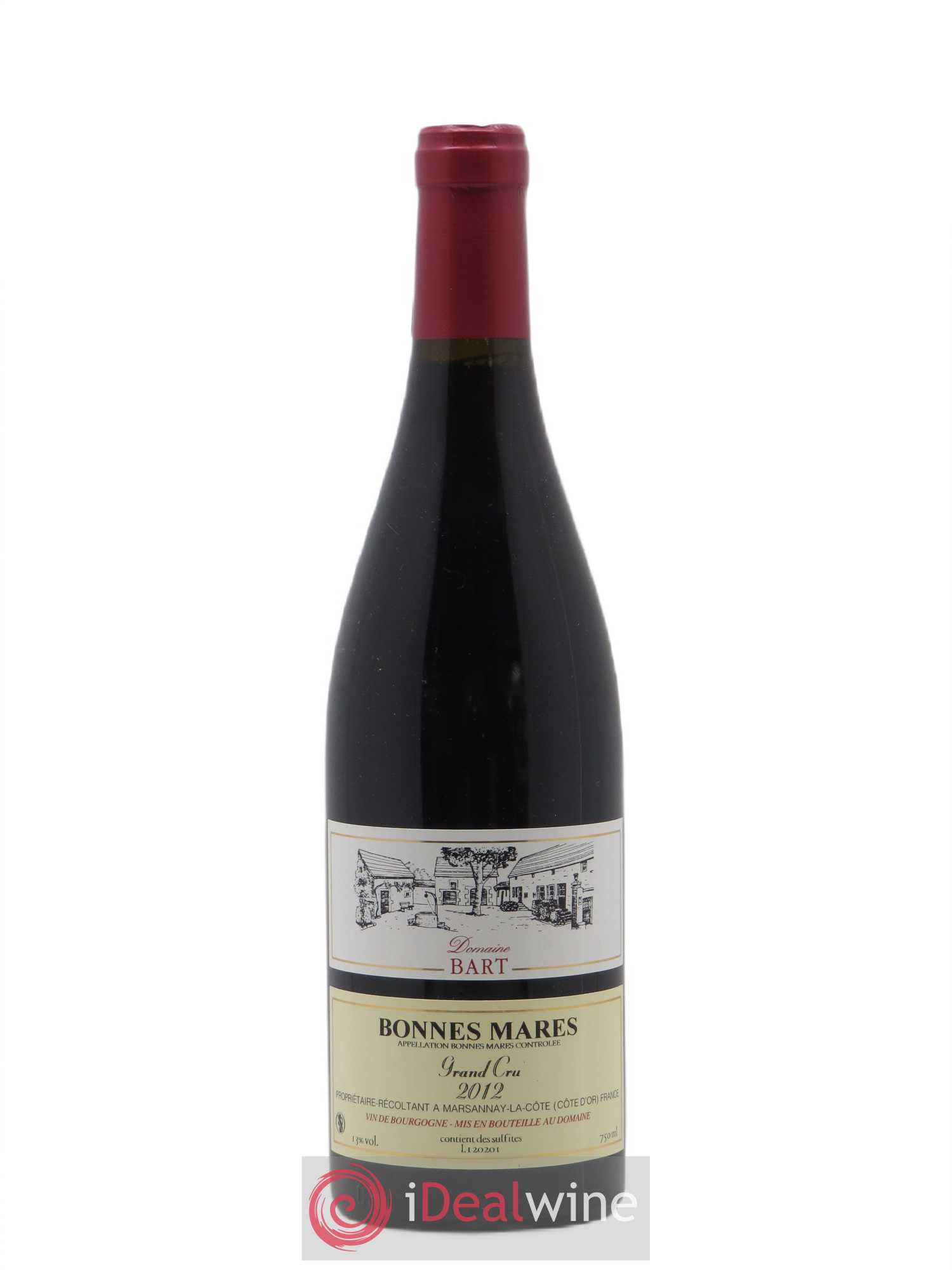Bonnes-Mares Grand Cru Bart (Domaine) 2012 - Lot de 1 bouteille - 0