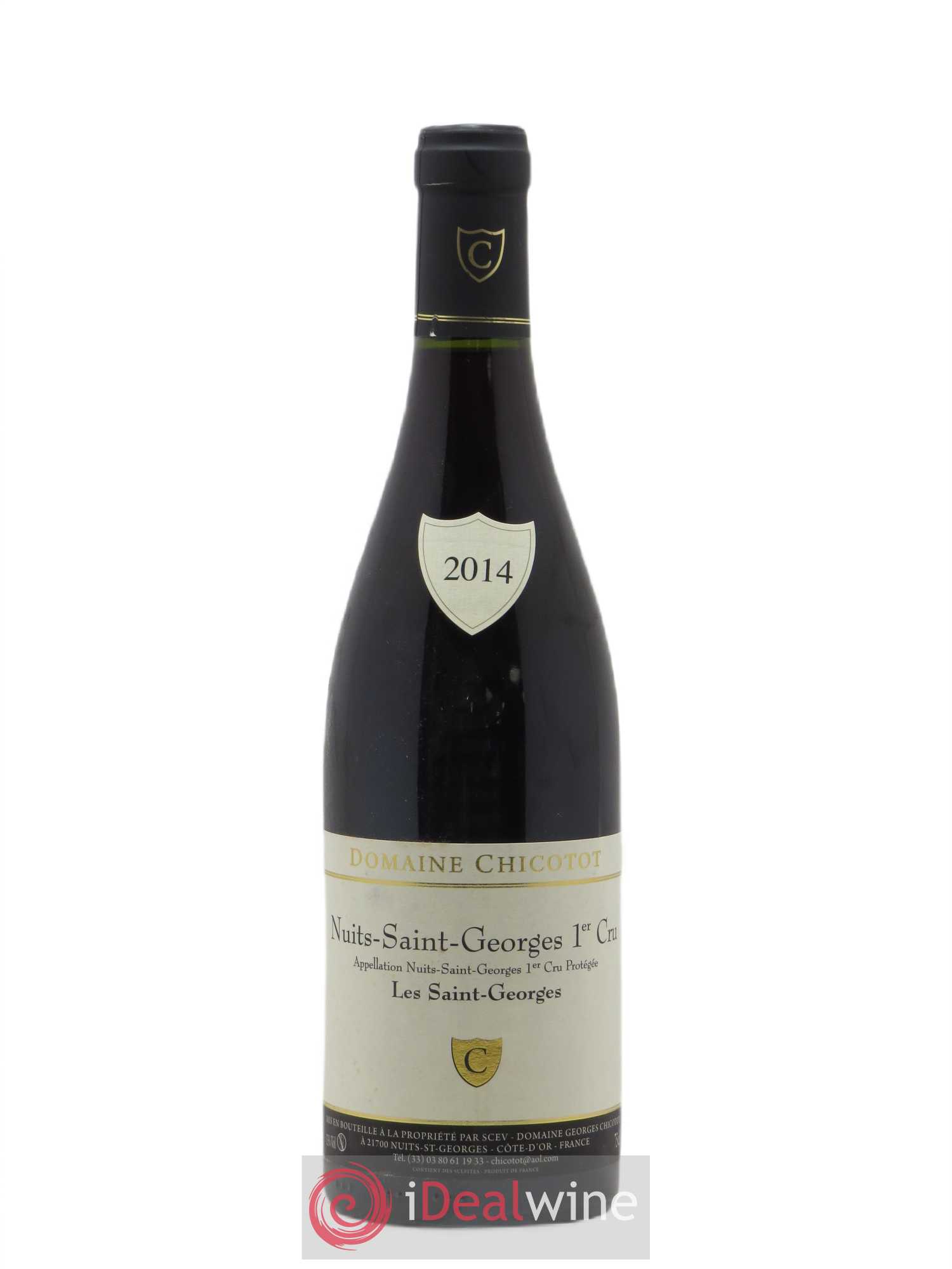 Nuits-Saint-Georges 1er Cru Les Saint-Georges Chicotot 2014 - Lot de 1 bouteille - 0
