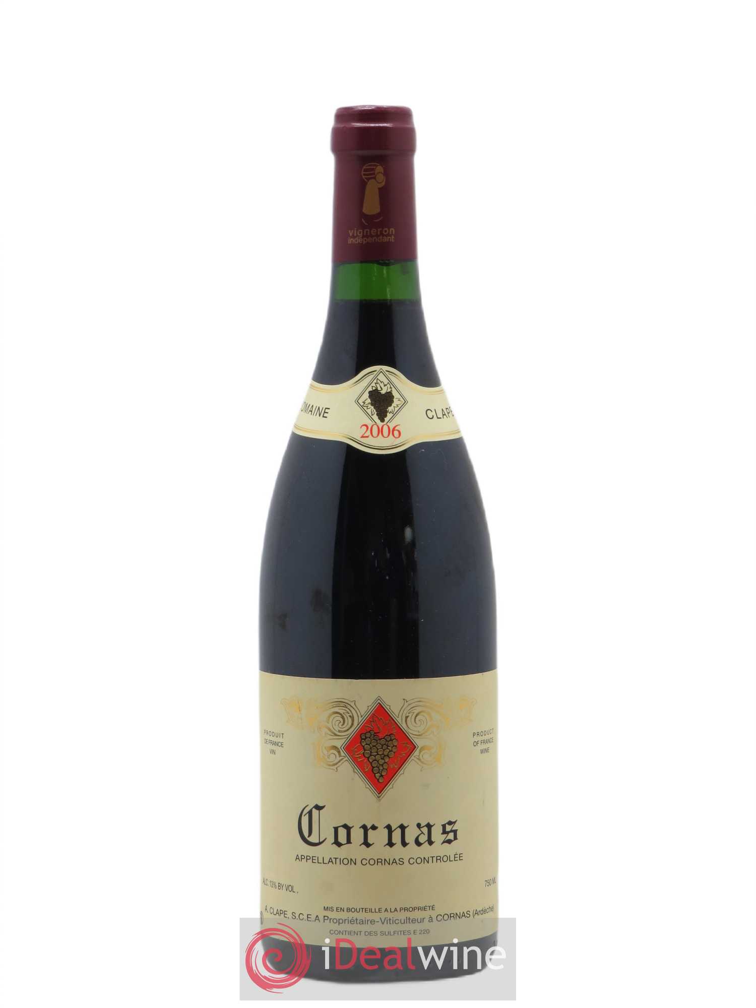 Cornas Auguste Clape 2006 - Lot de 1 bouteille - 0