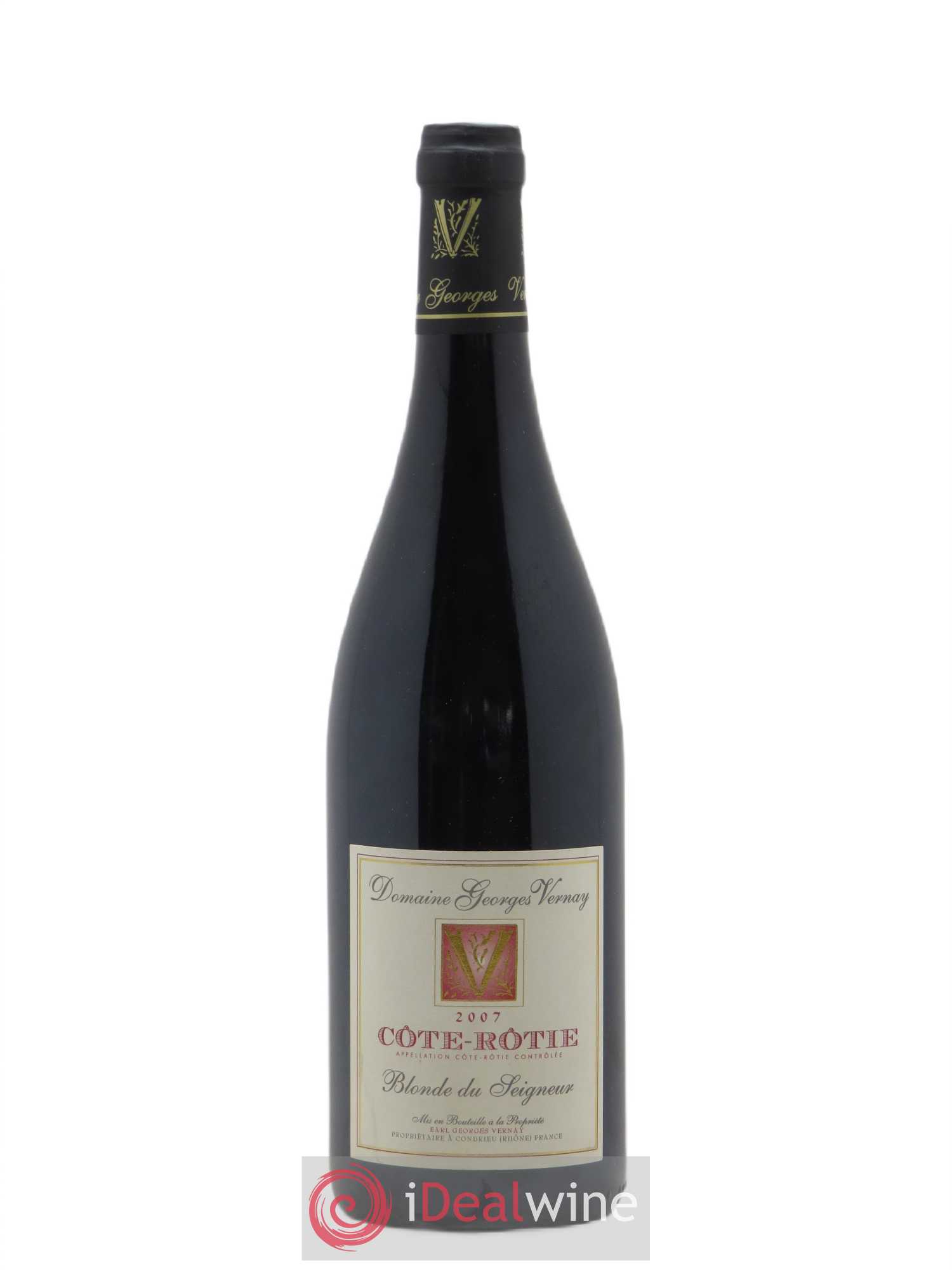 Côte-Rôtie Blonde du Seigneur Georges Vernay 2007 - Lot de 1 bouteille - 0
