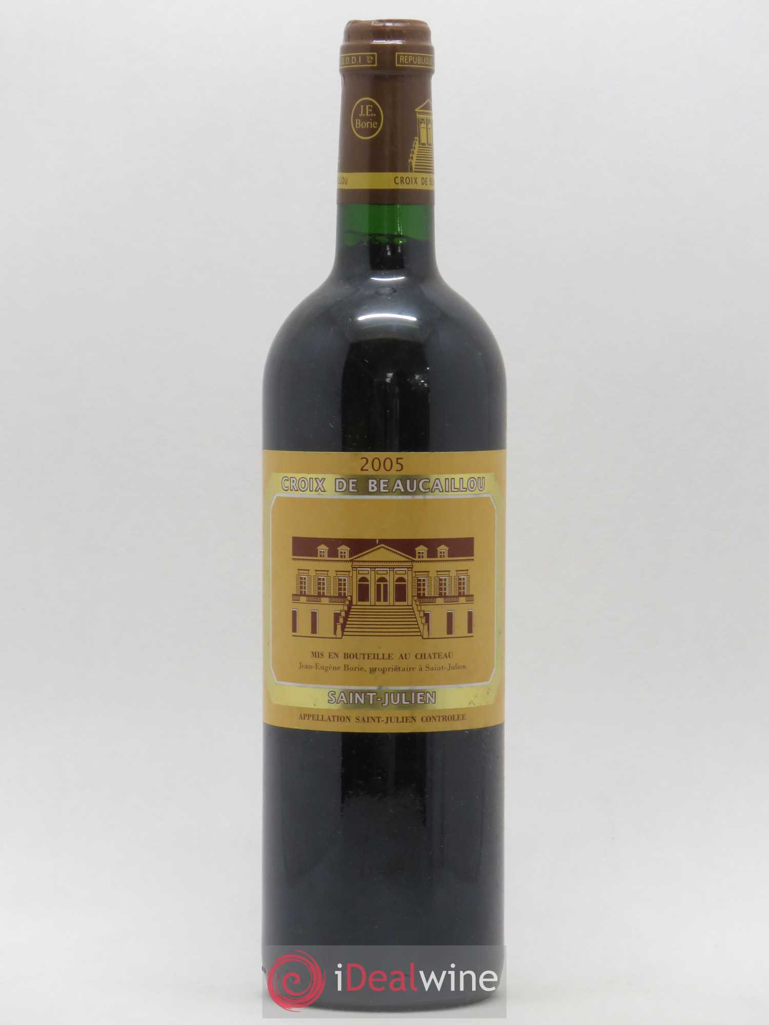 La Croix de Beaucaillou Second Vin 2005 - Lot de 1 bouteille - 0