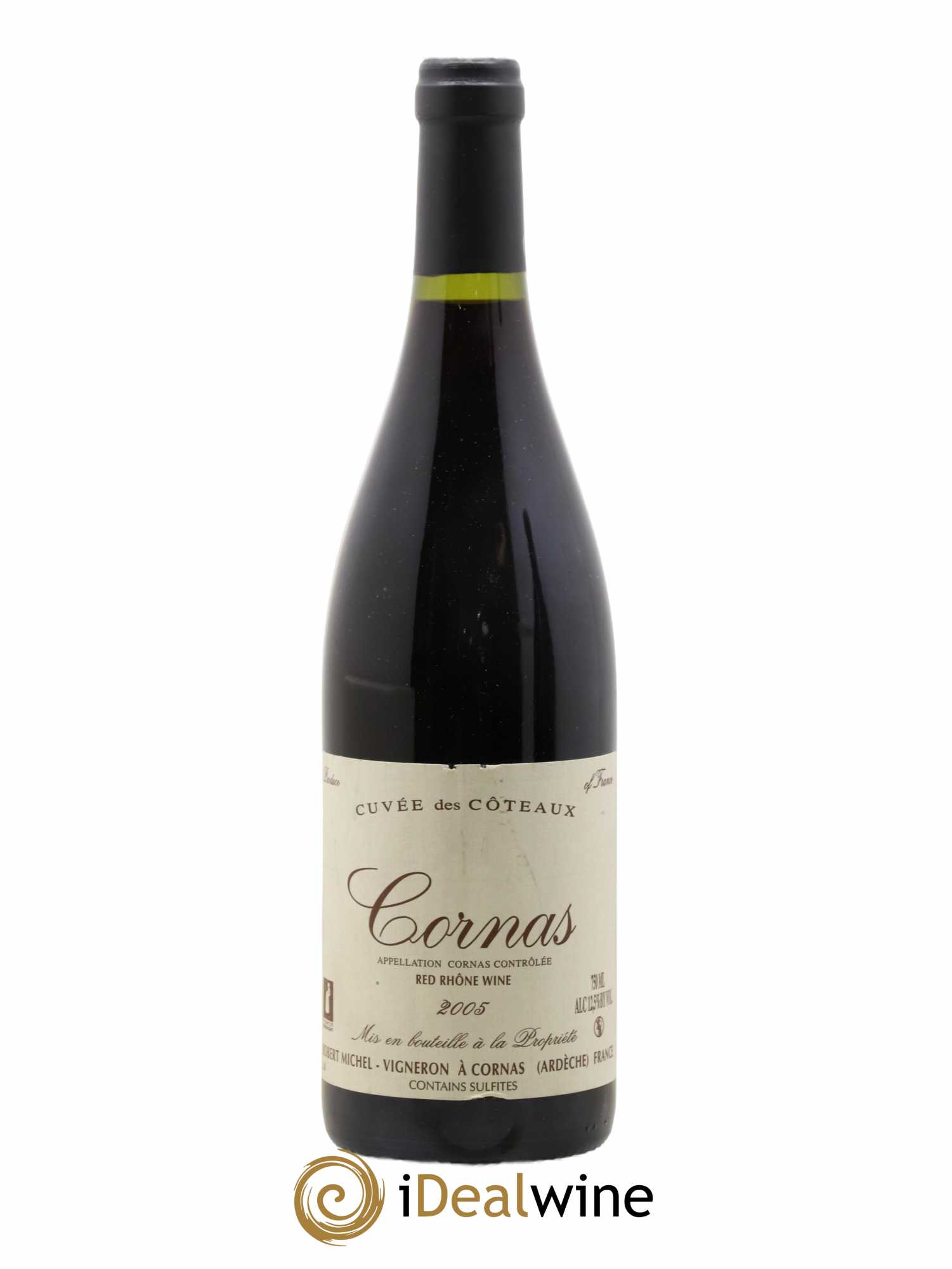 Cornas Cuvée des Coteaux Robert Michel 2005 - Lot de 1 bouteille - 0
